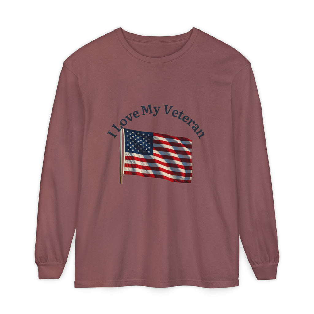 Love My Veteran Long Sleeve T-Shirt