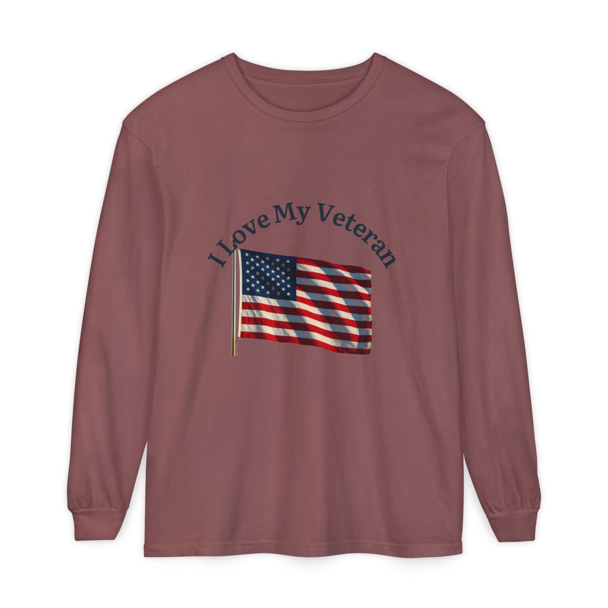 Love My Veteran Long Sleeve T-Shirt