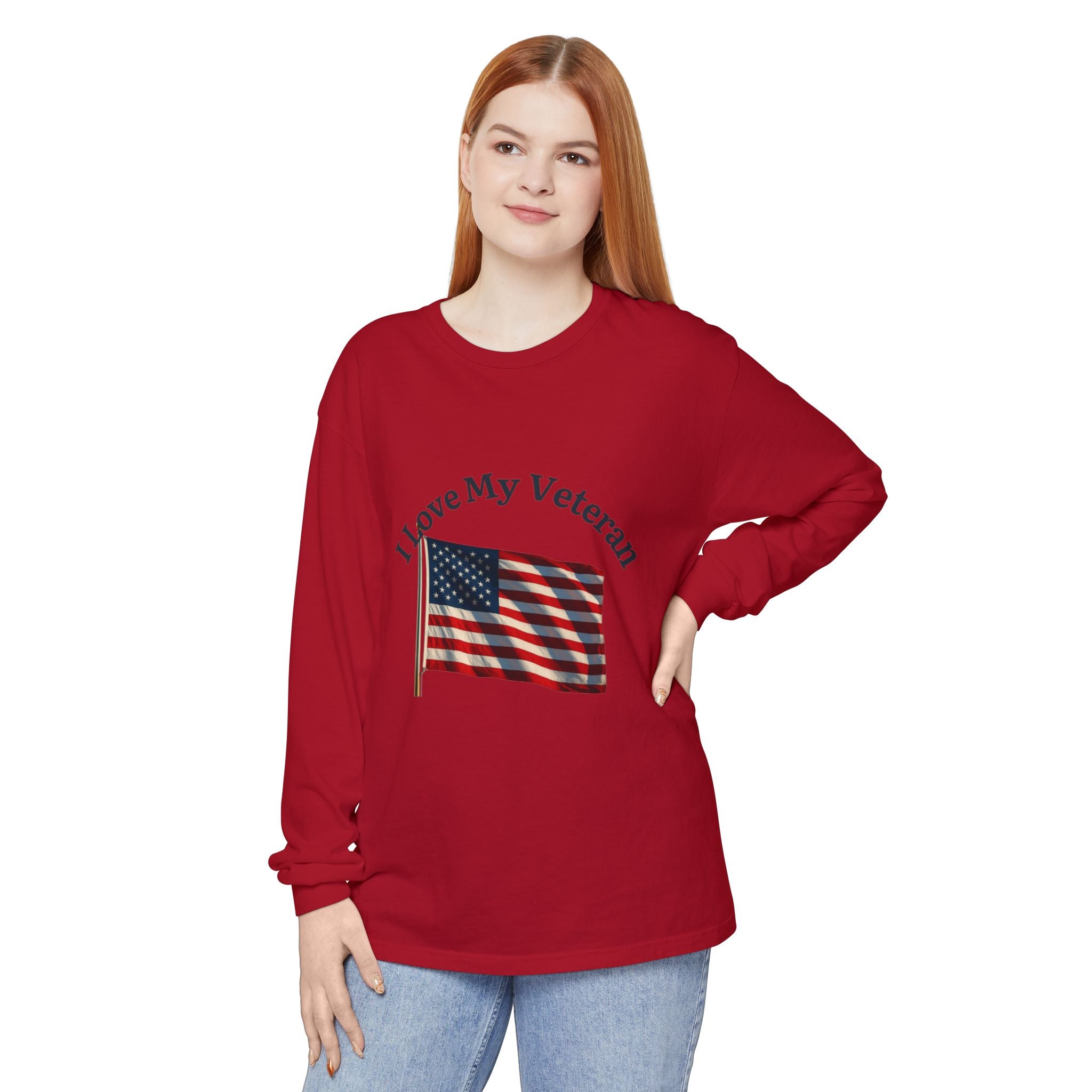 Love My Veteran Long Sleeve T-Shirt