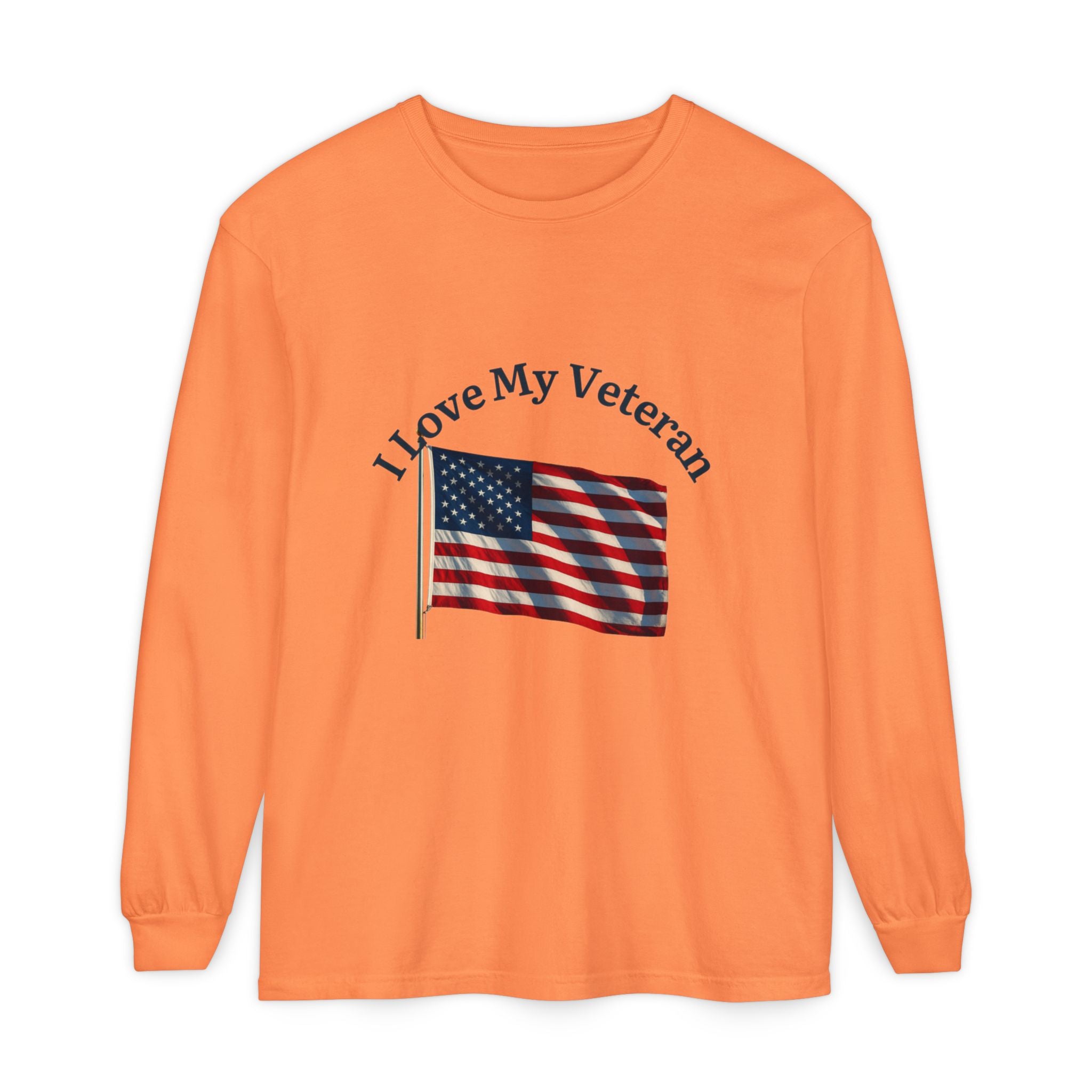 Love My Veteran Long Sleeve T-Shirt