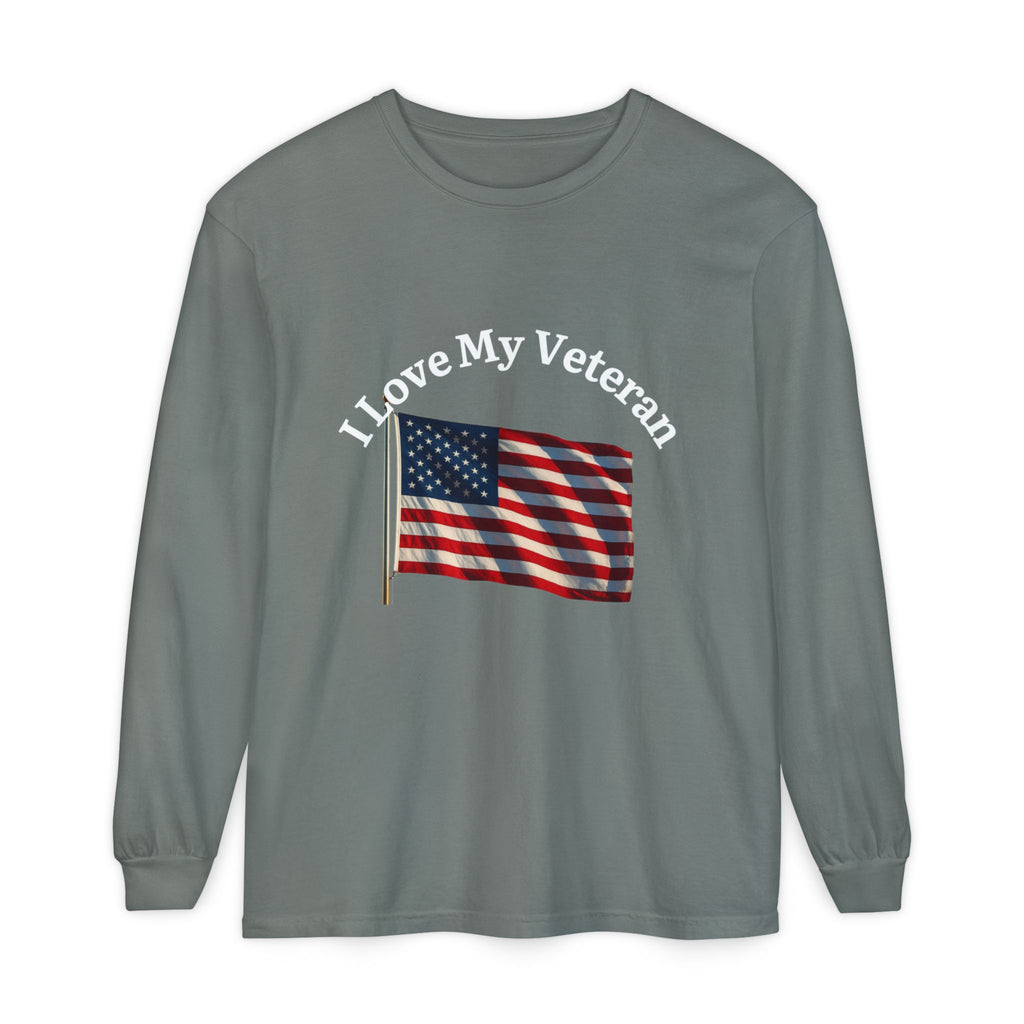 Love My Veteran Long Sleeve T-Shirt