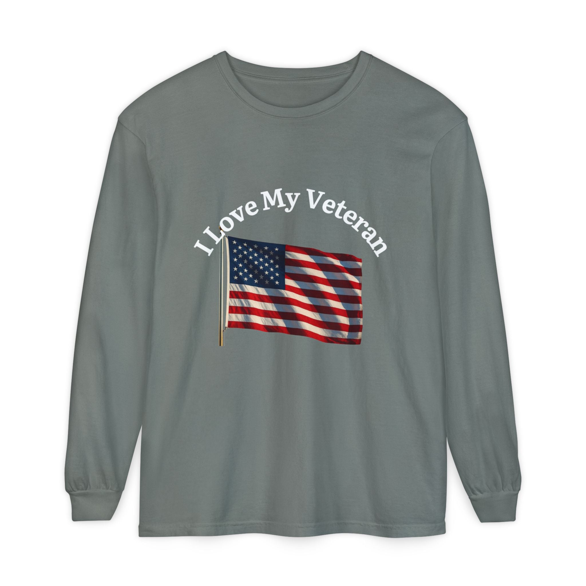 Love My Veteran Long Sleeve T-Shirt