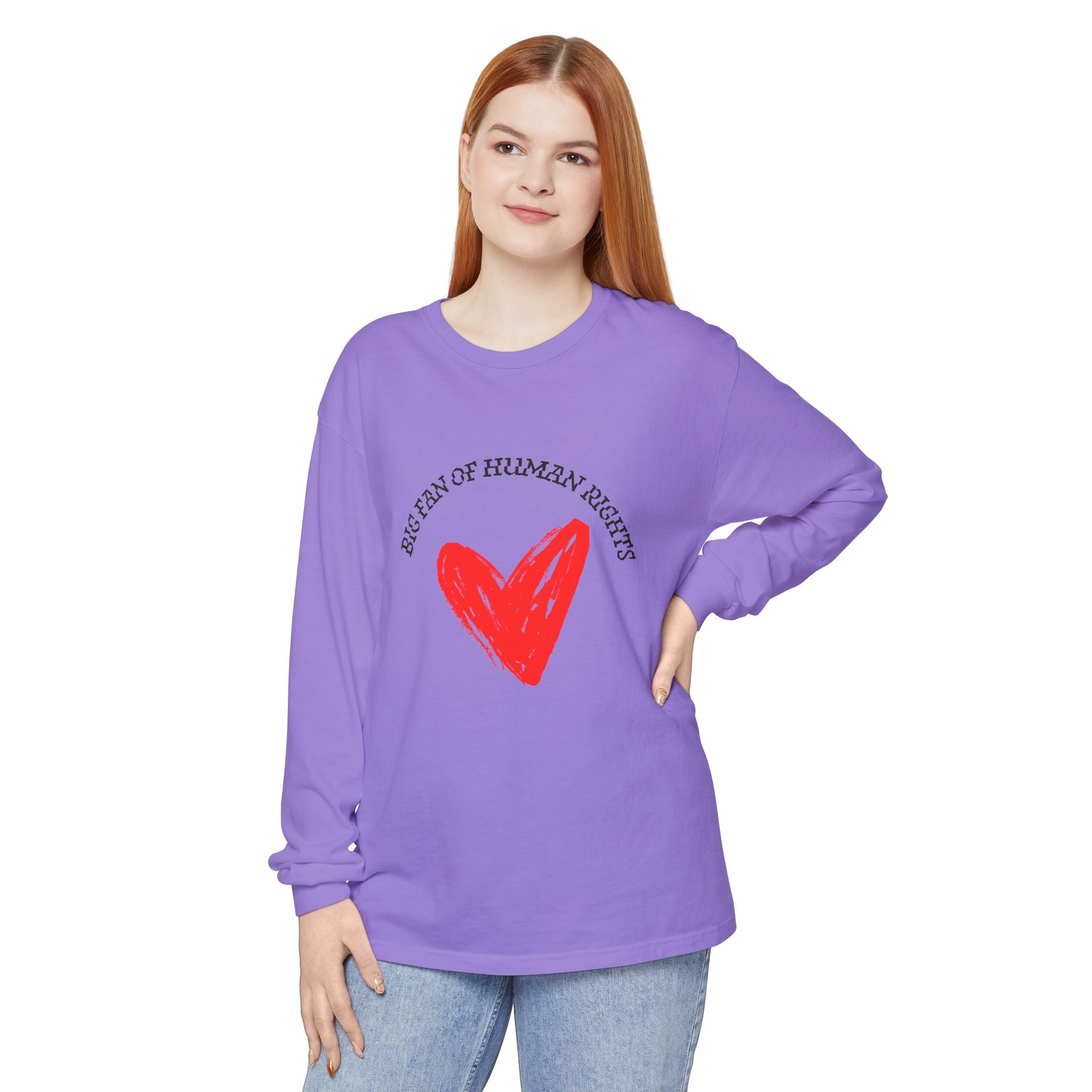 Fan of Human Rights Long Sleeve T-Shirt