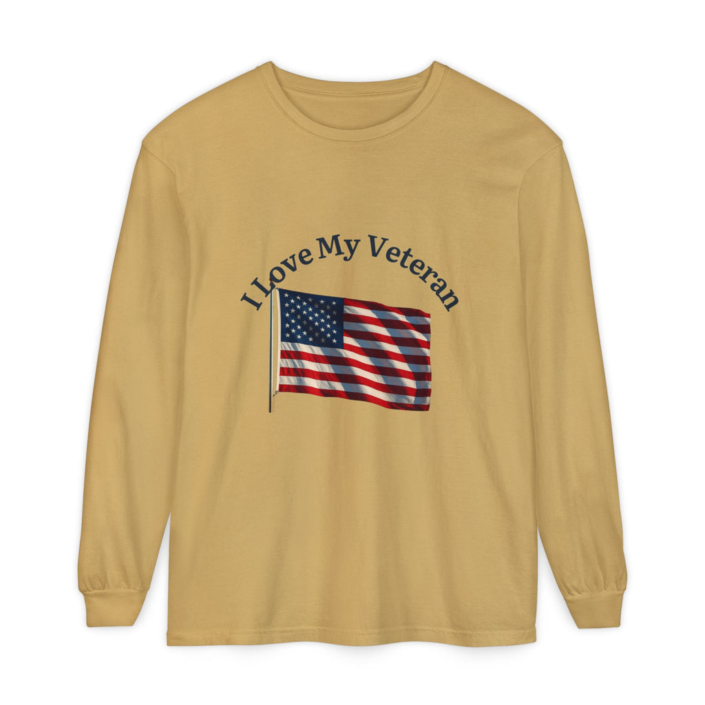Love My Veteran Long Sleeve T-Shirt