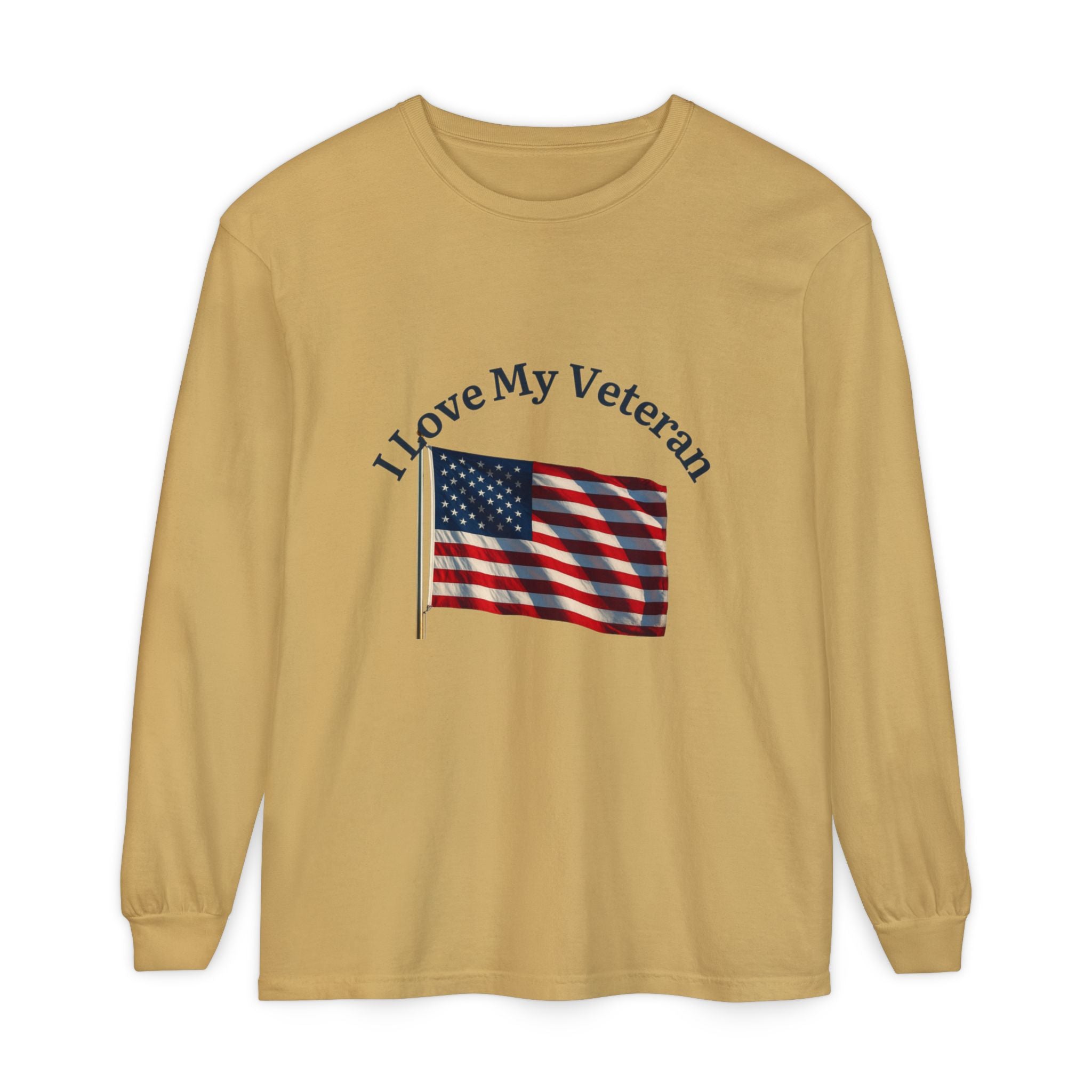 Love My Veteran Long Sleeve T-Shirt
