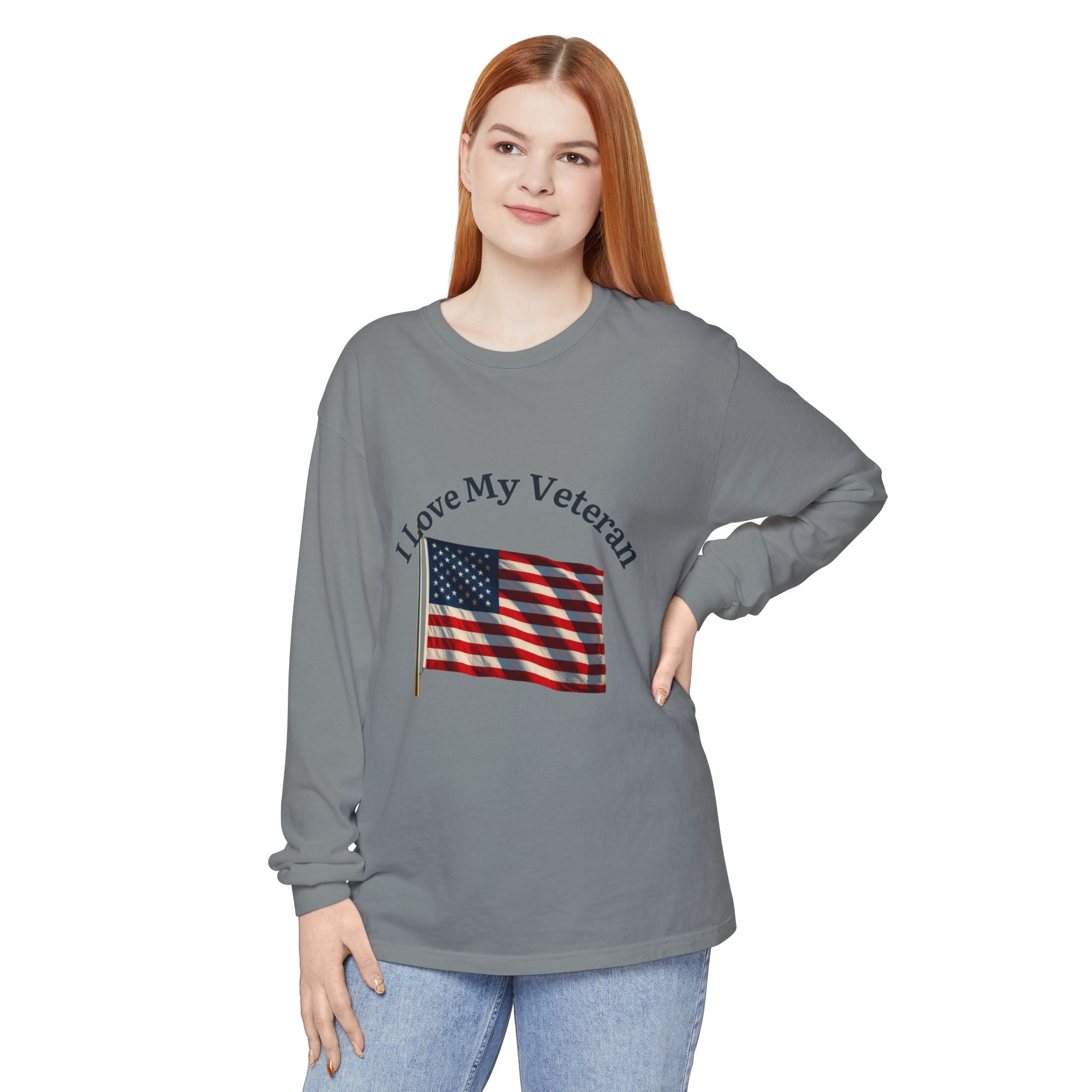 Love My Veteran Long Sleeve T-Shirt