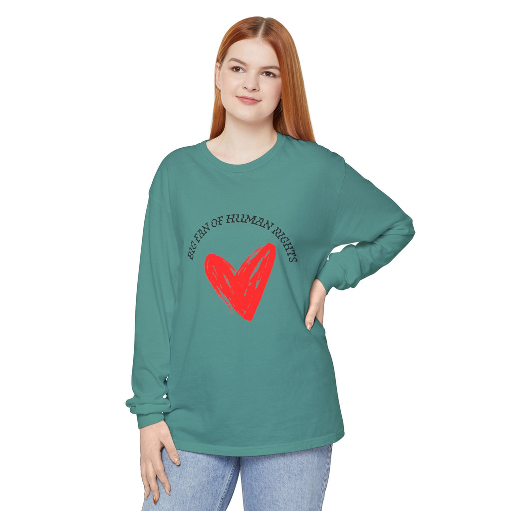 Fan of Human Rights Long Sleeve T-Shirt