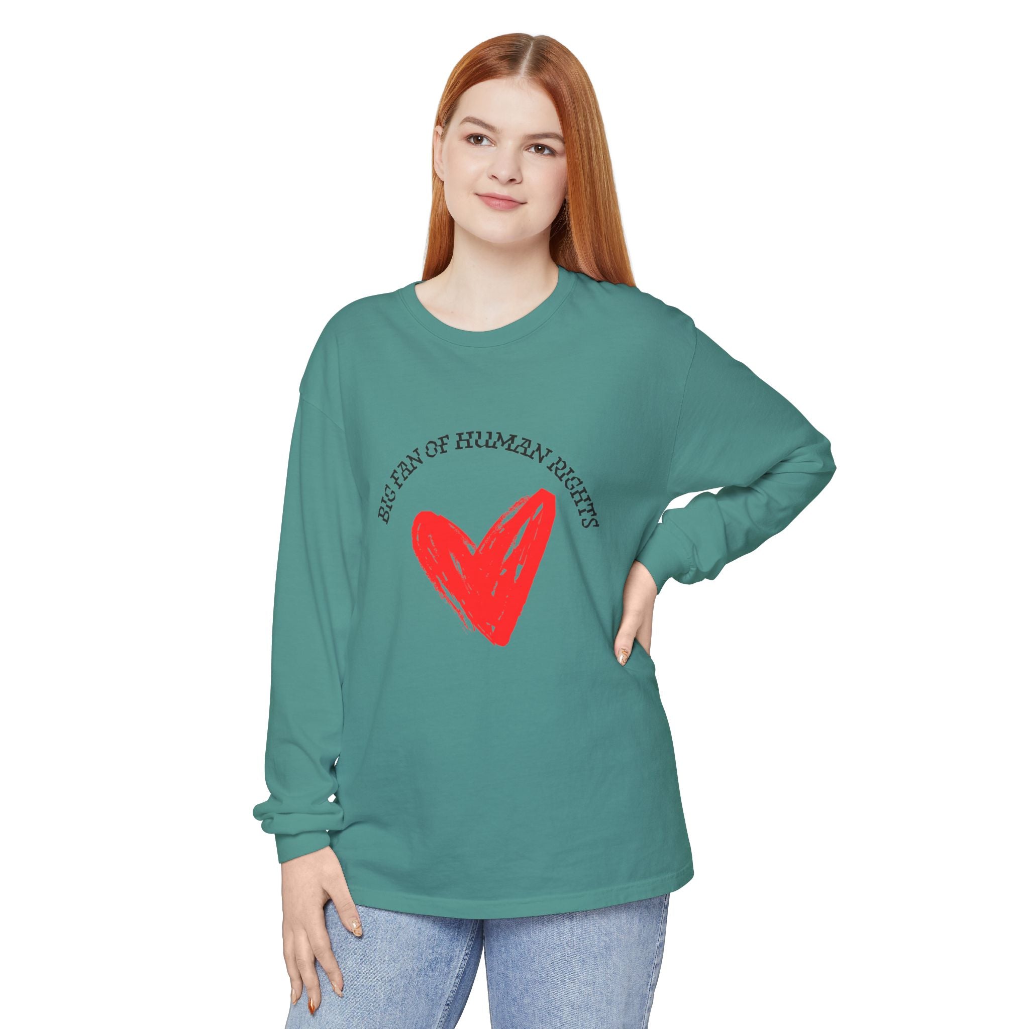 Fan of Human Rights Long Sleeve T-Shirt