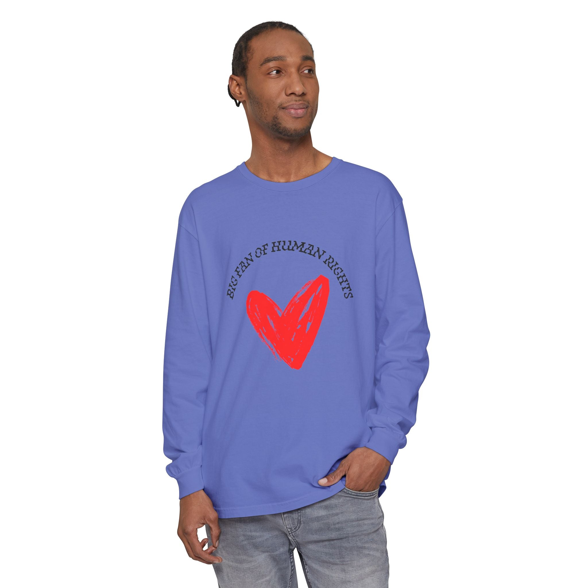 Fan of Human Rights Long Sleeve T-Shirt