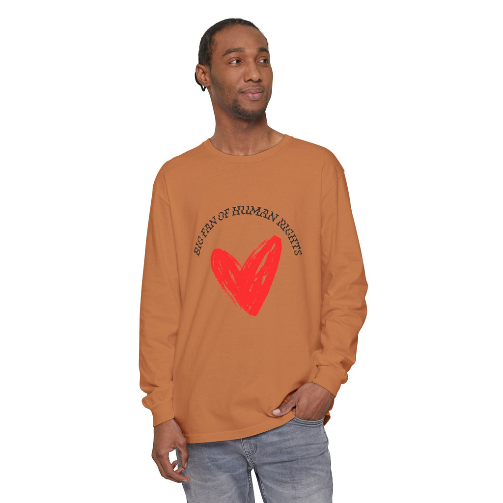 Fan of Human Rights Long Sleeve T-Shirt