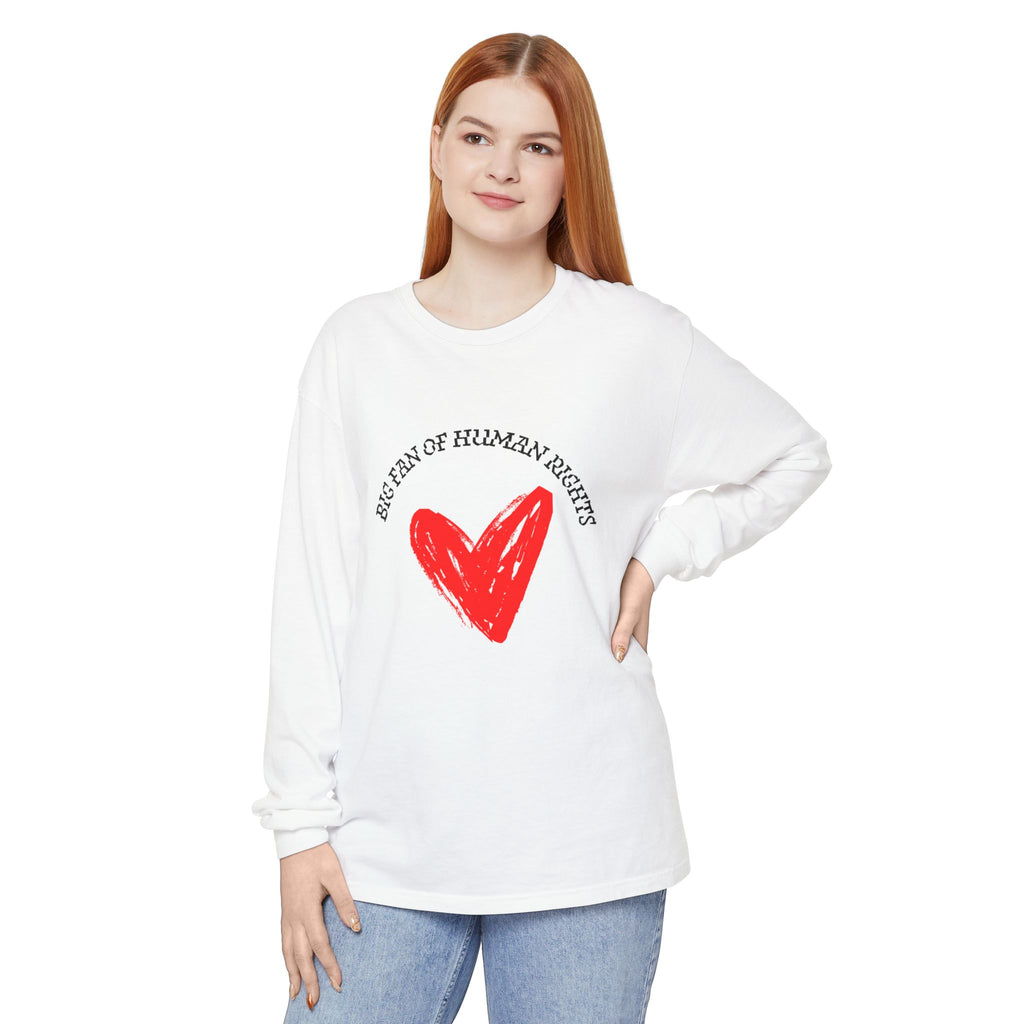 Fan of Human Rights Long Sleeve T-Shirt