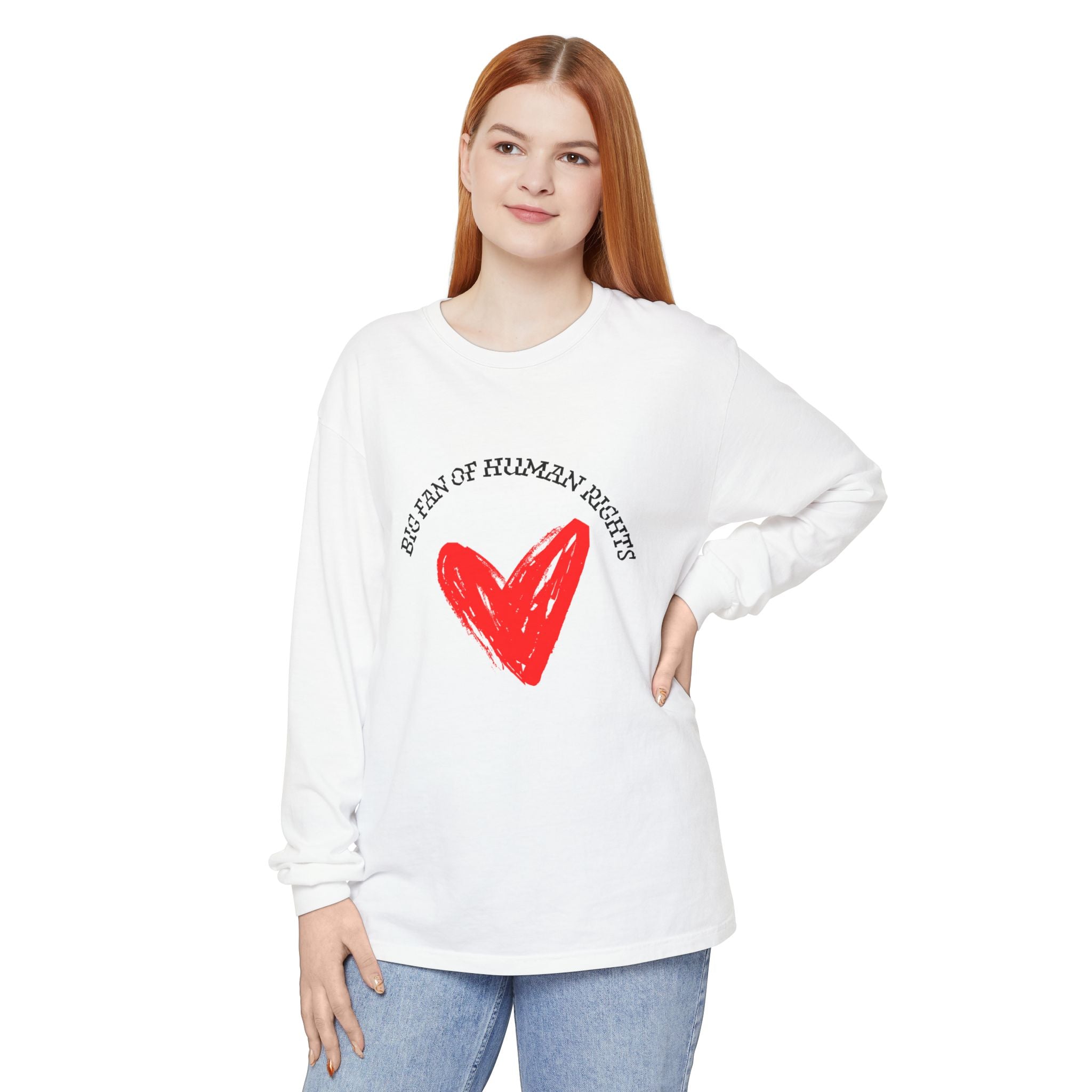Fan of Human Rights Long Sleeve T-Shirt