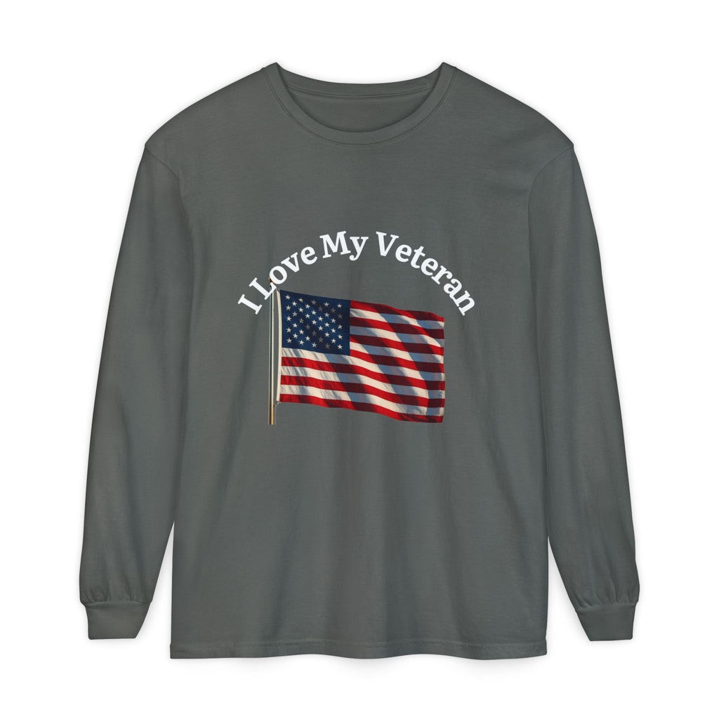 Love My Veteran Long Sleeve T-Shirt