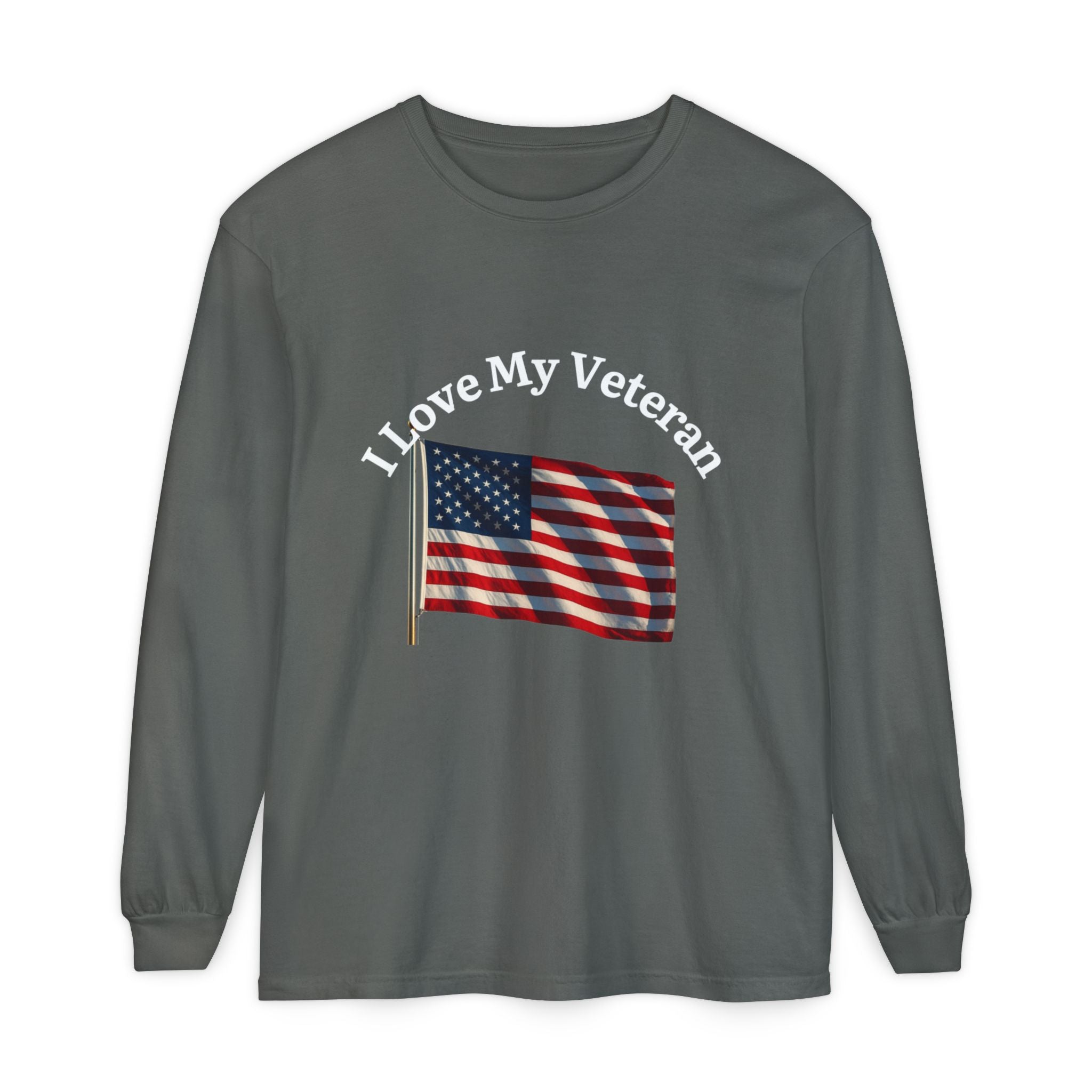 Love My Veteran Long Sleeve T-Shirt