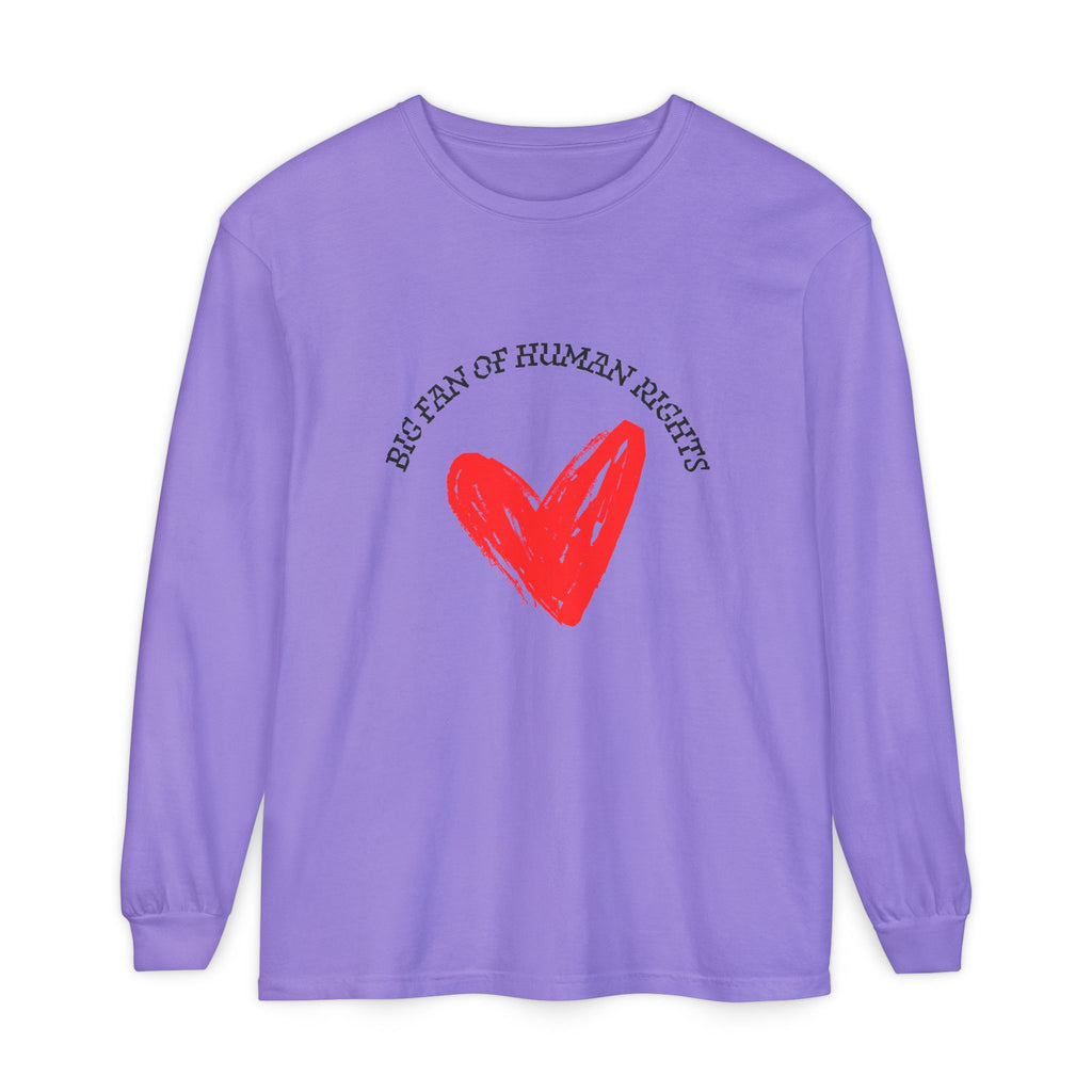Fan of Human Rights Long Sleeve T-Shirt