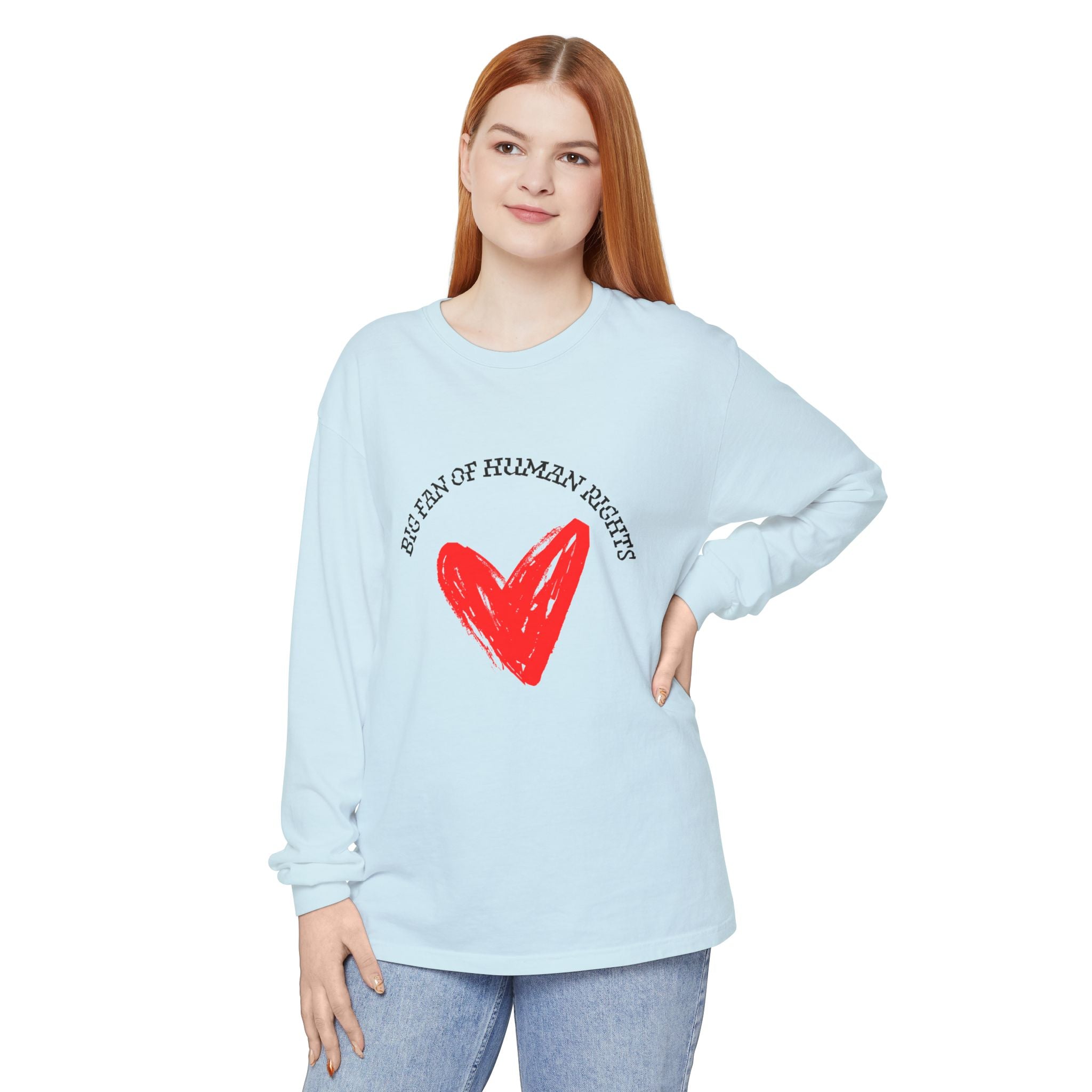 Fan of Human Rights Long Sleeve T-Shirt