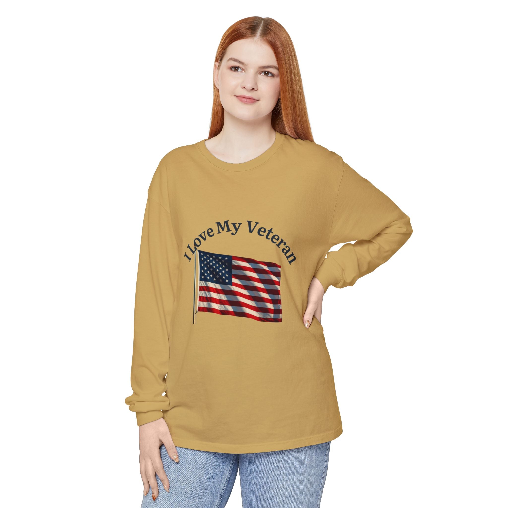 Love My Veteran Long Sleeve T-Shirt