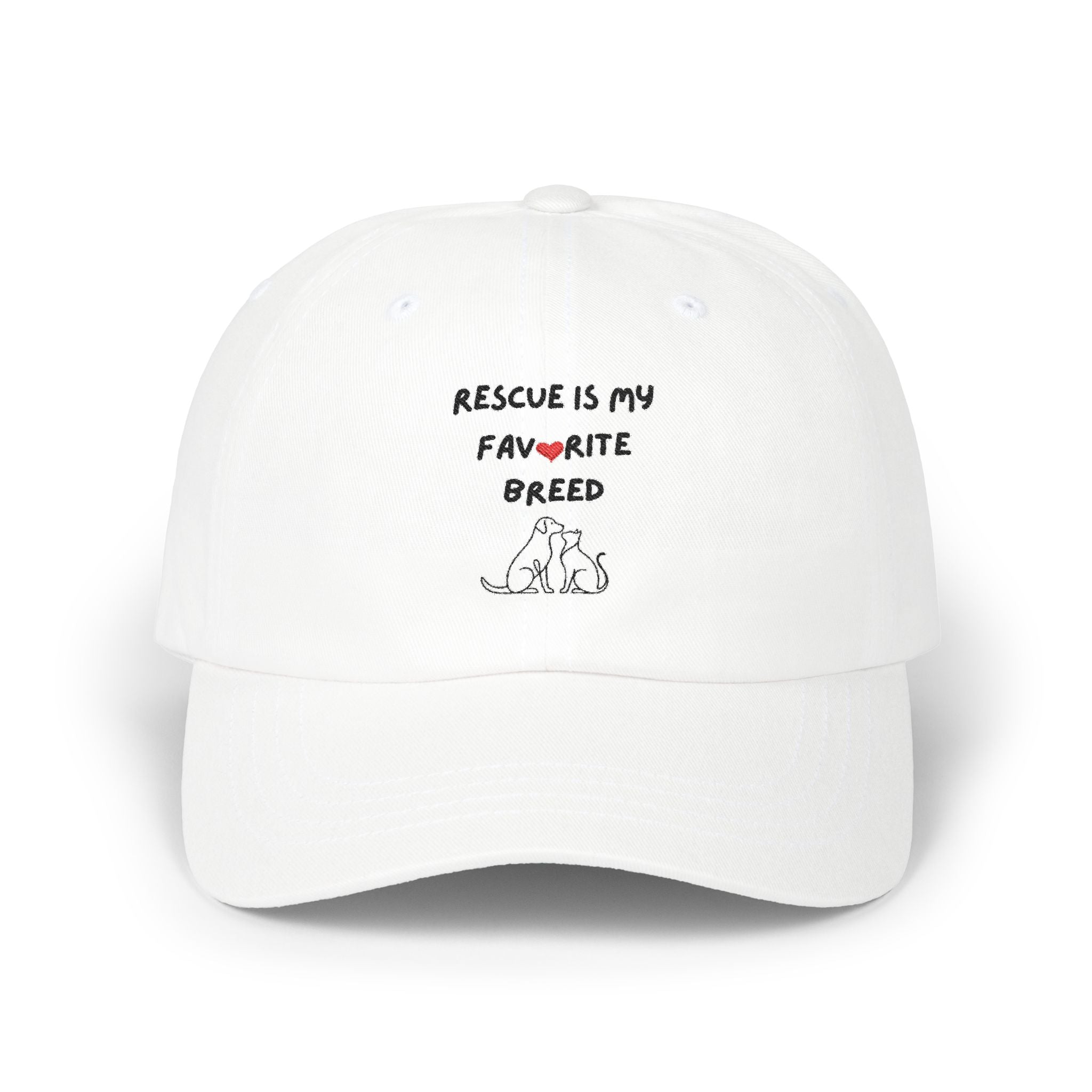 Rescue Fave Breed Classic Dad Cap