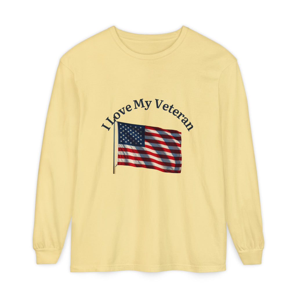 Love My Veteran Long Sleeve T-Shirt