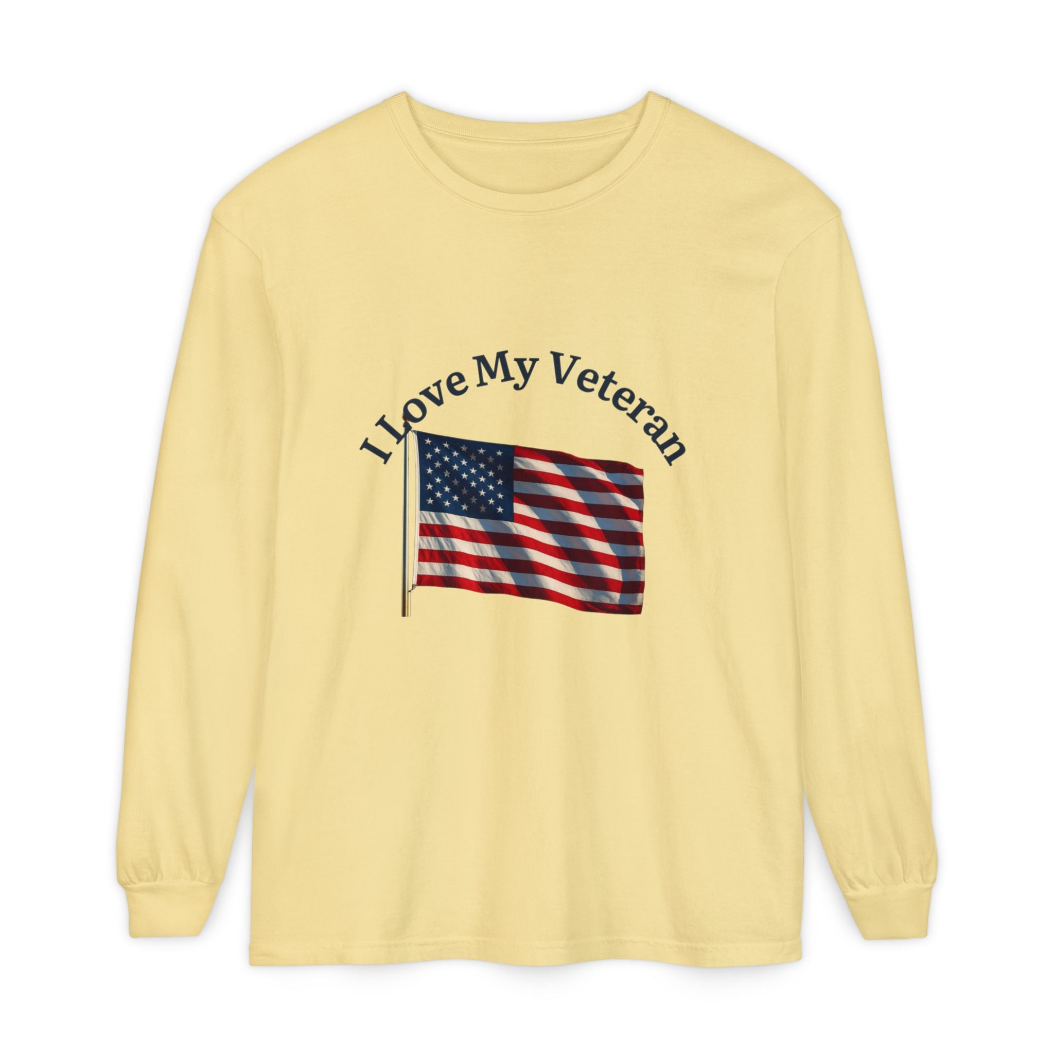Love My Veteran Long Sleeve T-Shirt
