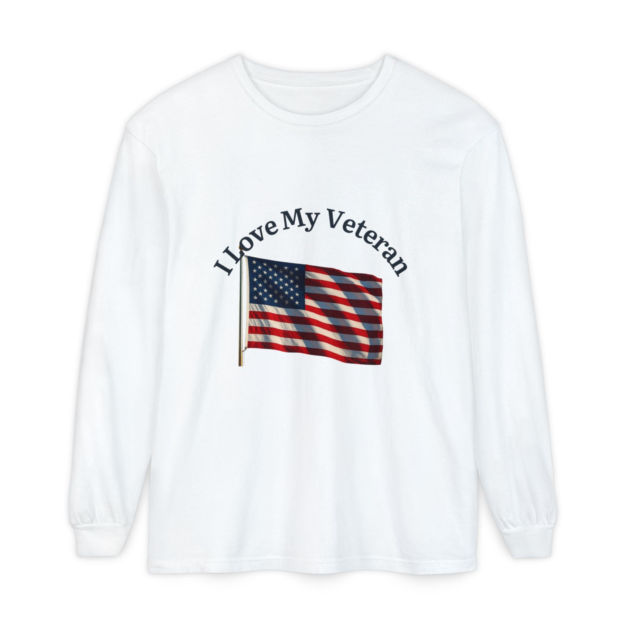Love My Veteran Long Sleeve T-Shirt