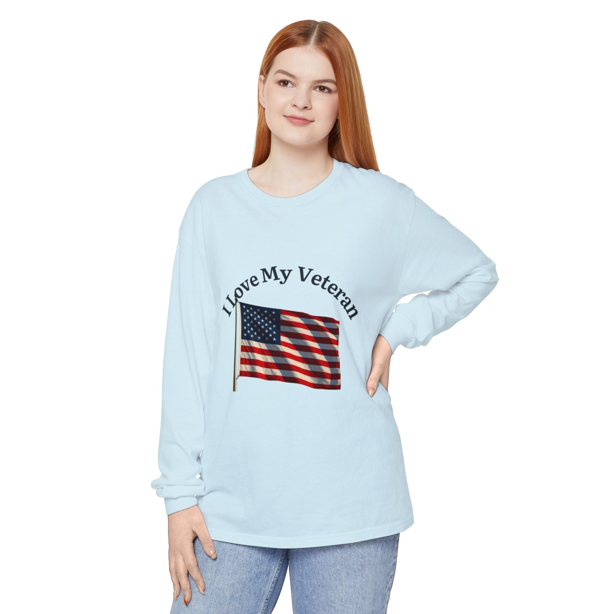Love My Veteran Long Sleeve T-Shirt