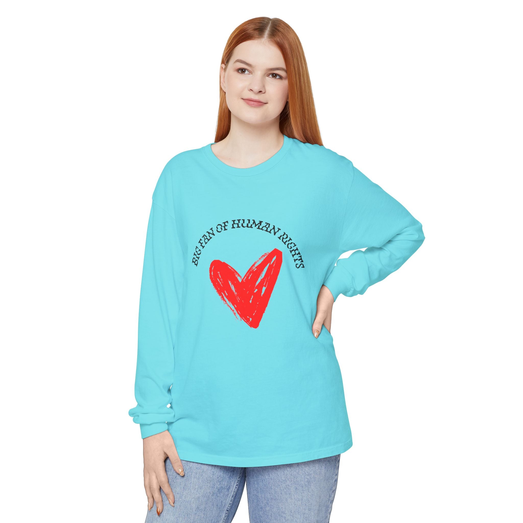 Fan of Human Rights Long Sleeve T-Shirt