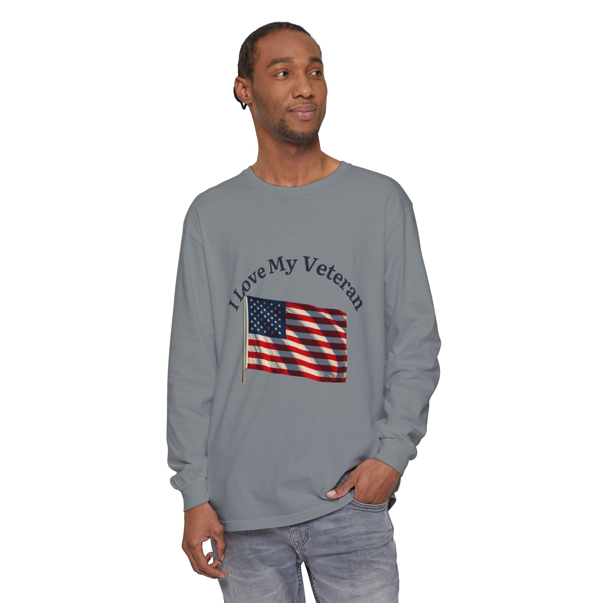 Love My Veteran Long Sleeve T-Shirt