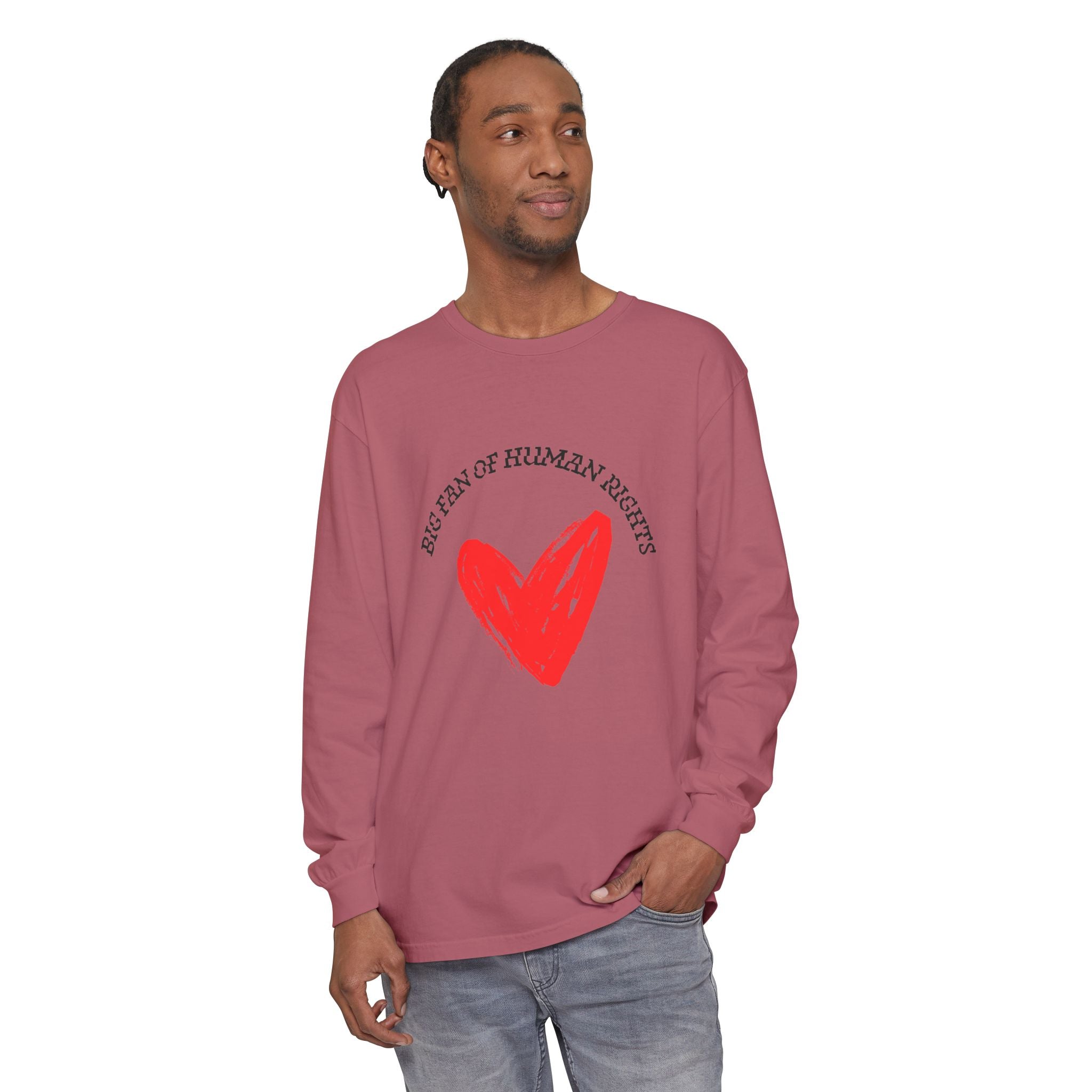 Fan of Human Rights Long Sleeve T-Shirt