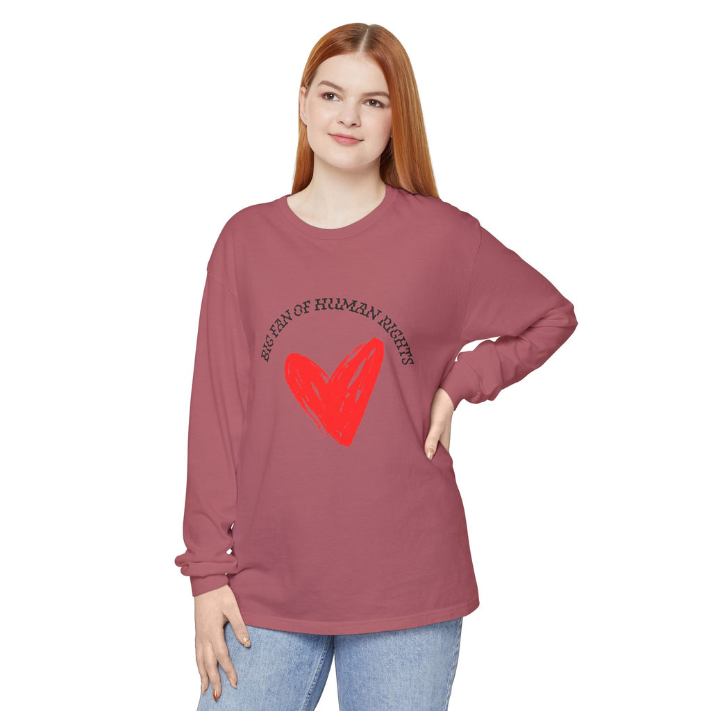 Fan of Human Rights Long Sleeve T-Shirt