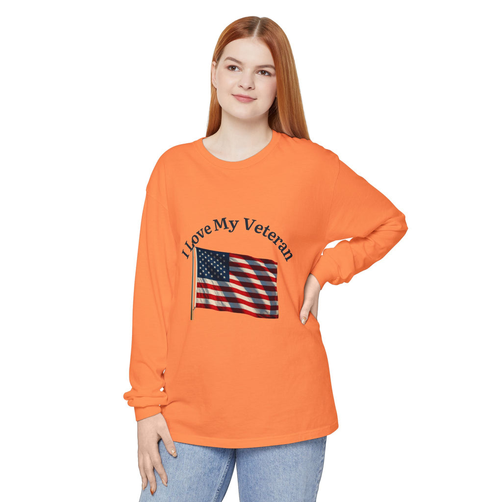 Love My Veteran Long Sleeve T-Shirt
