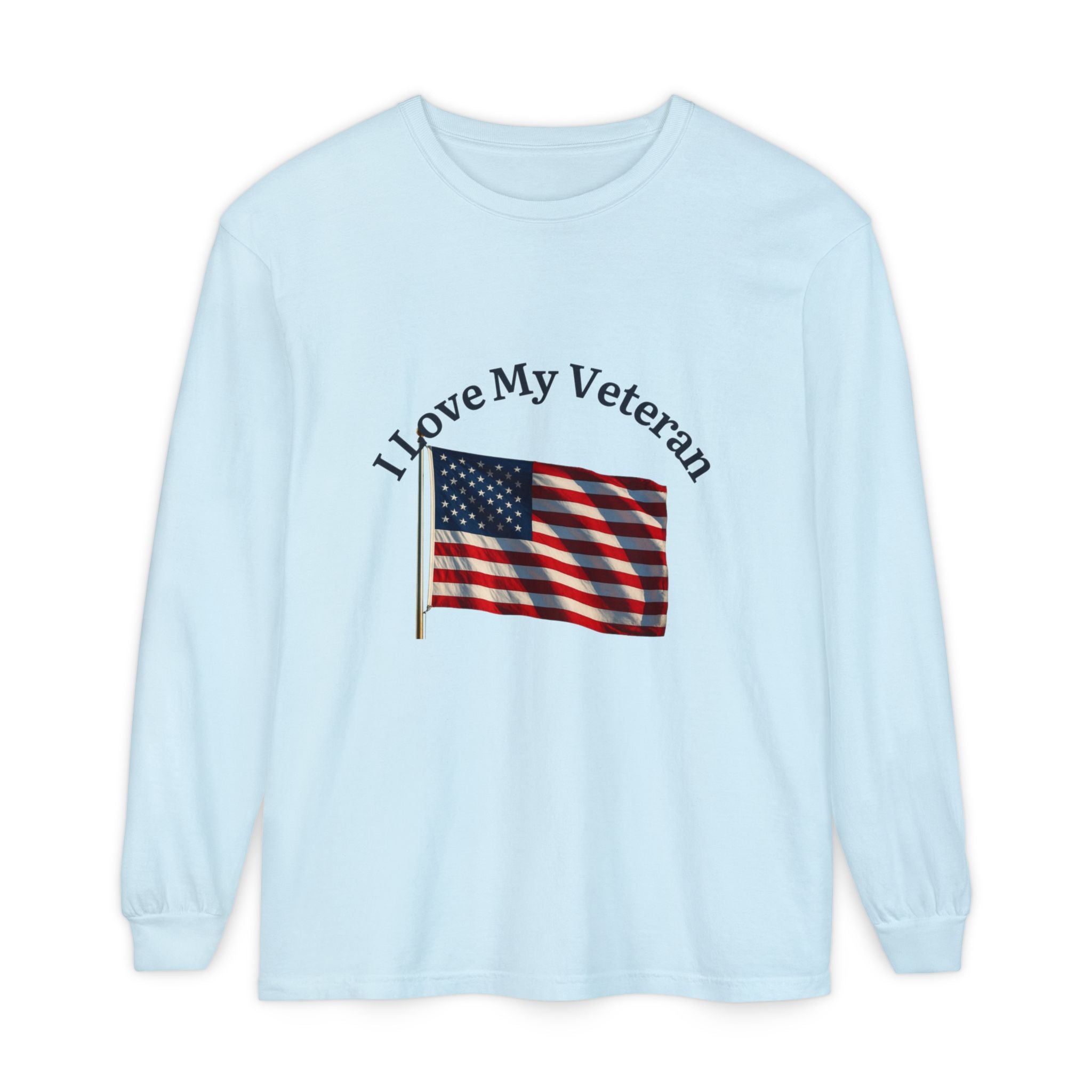 Love My Veteran Long Sleeve T-Shirt