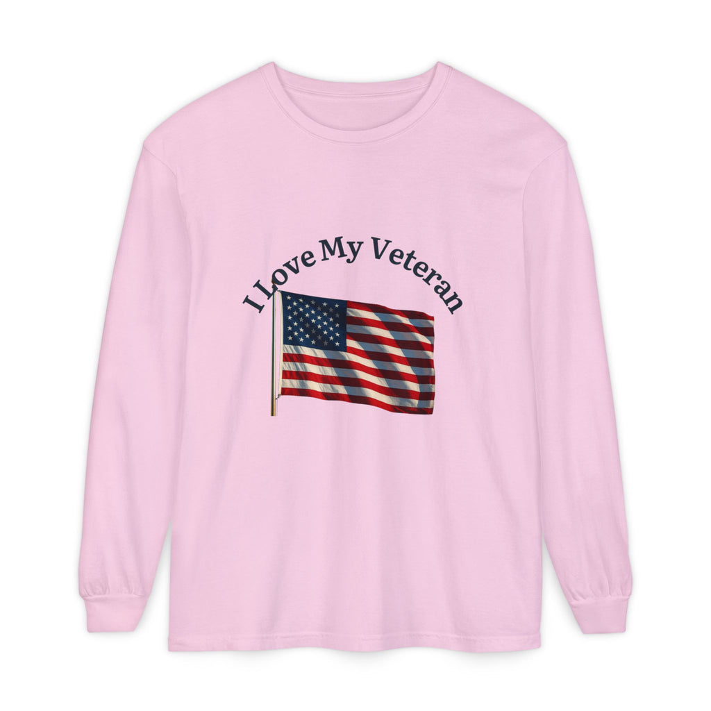 Love My Veteran Long Sleeve T-Shirt