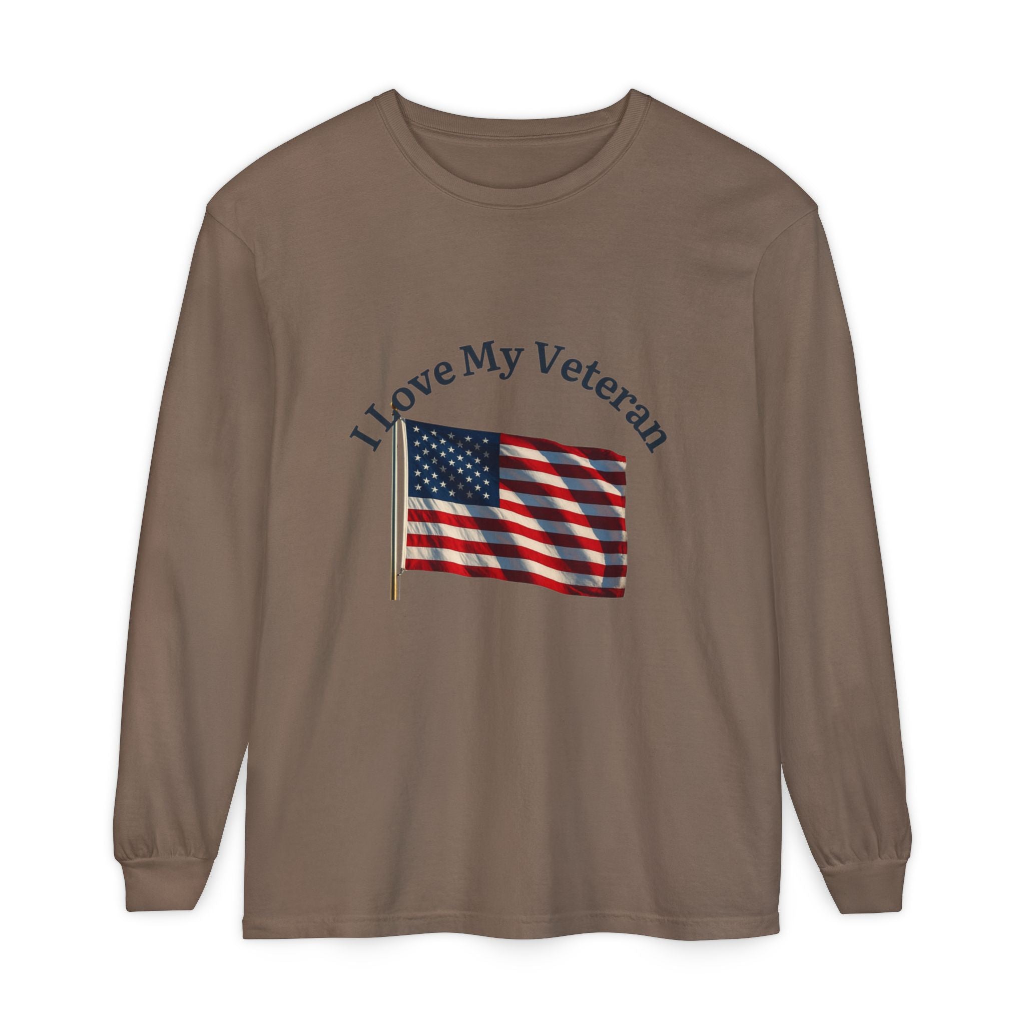 Love My Veteran Long Sleeve T-Shirt