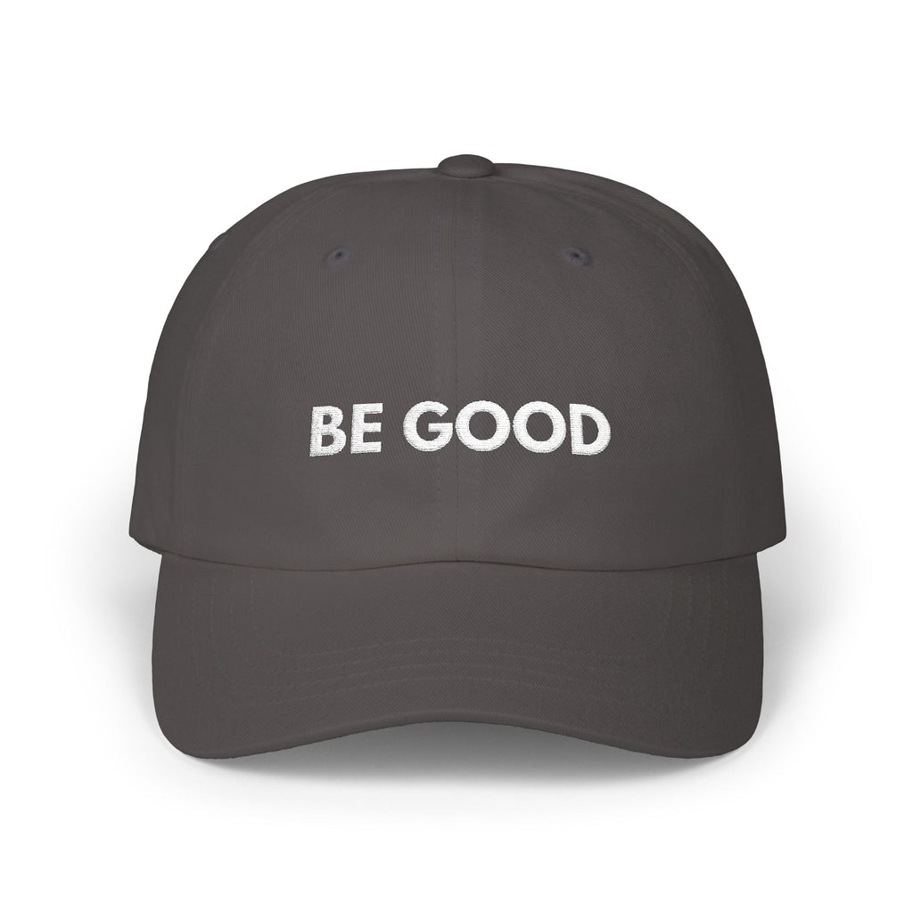 "Be Good" Cap - wht print