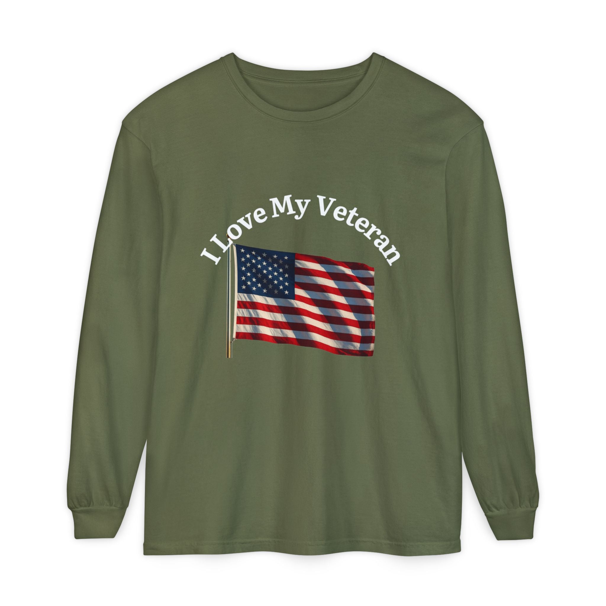 Love My Veteran Long Sleeve T-Shirt