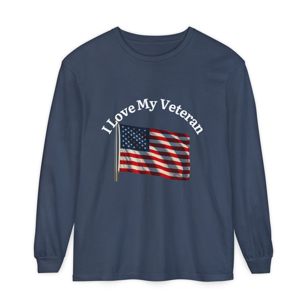 Love My Veteran Long Sleeve T-Shirt