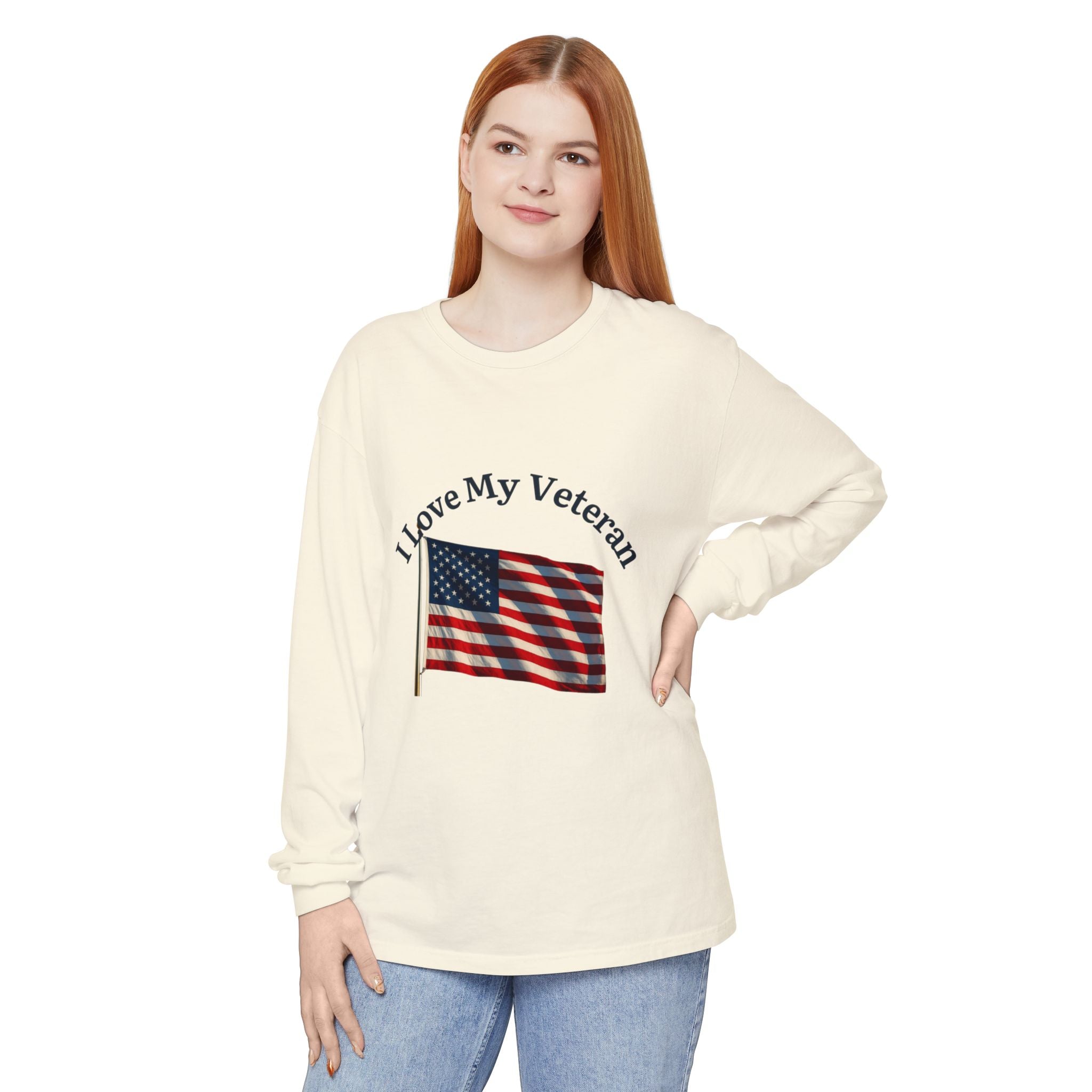 Love My Veteran Long Sleeve T-Shirt
