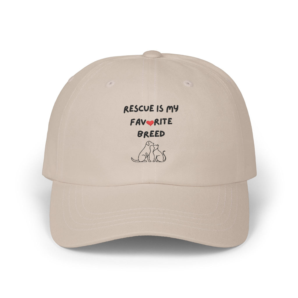 Rescue Fave Breed Classic Dad Cap