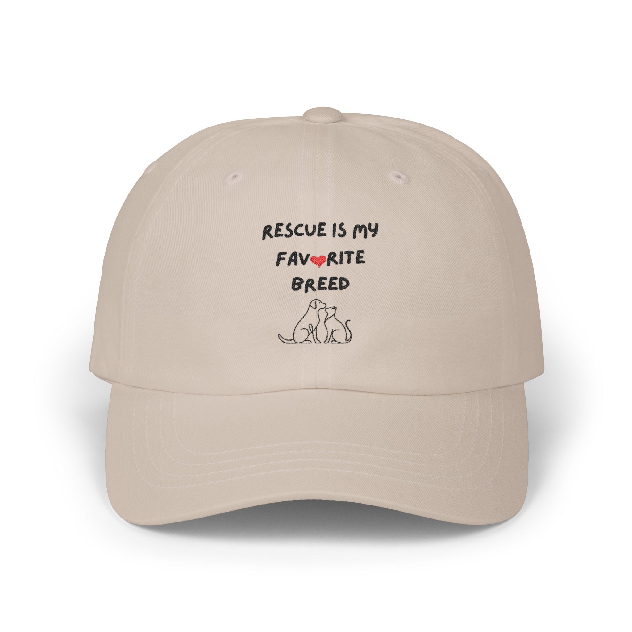 Rescue Fave Breed Classic Dad Cap