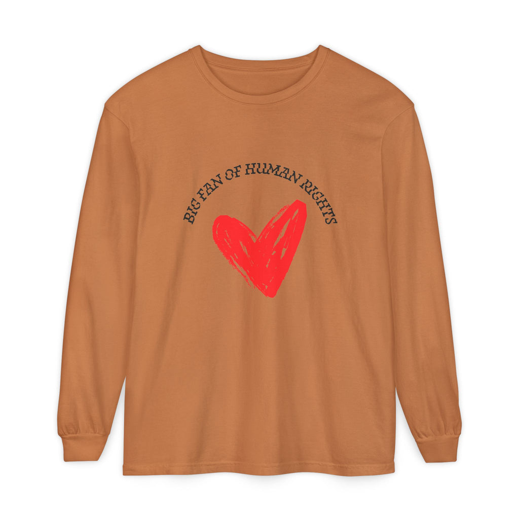 Fan of Human Rights Long Sleeve T-Shirt