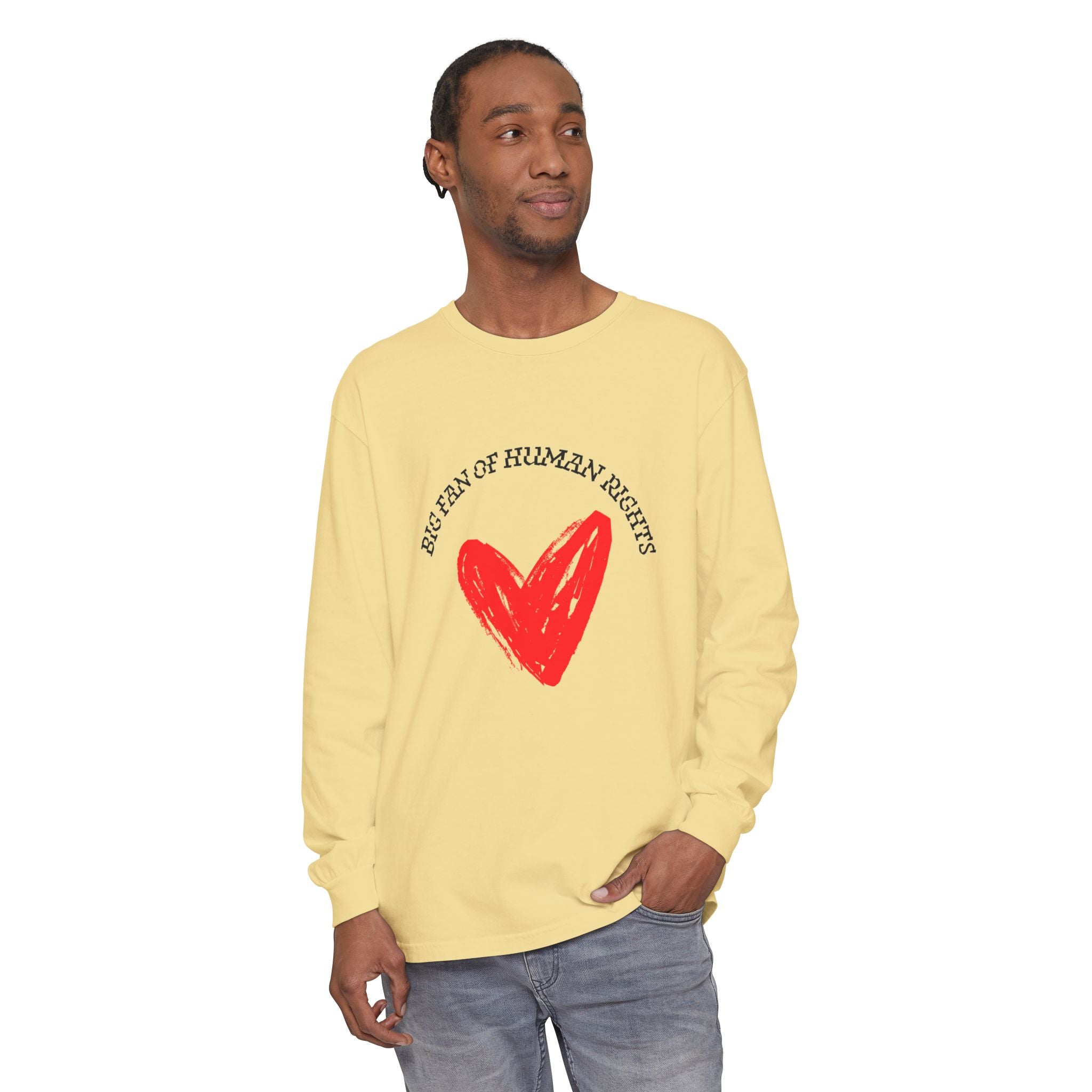 Fan of Human Rights Long Sleeve T-Shirt