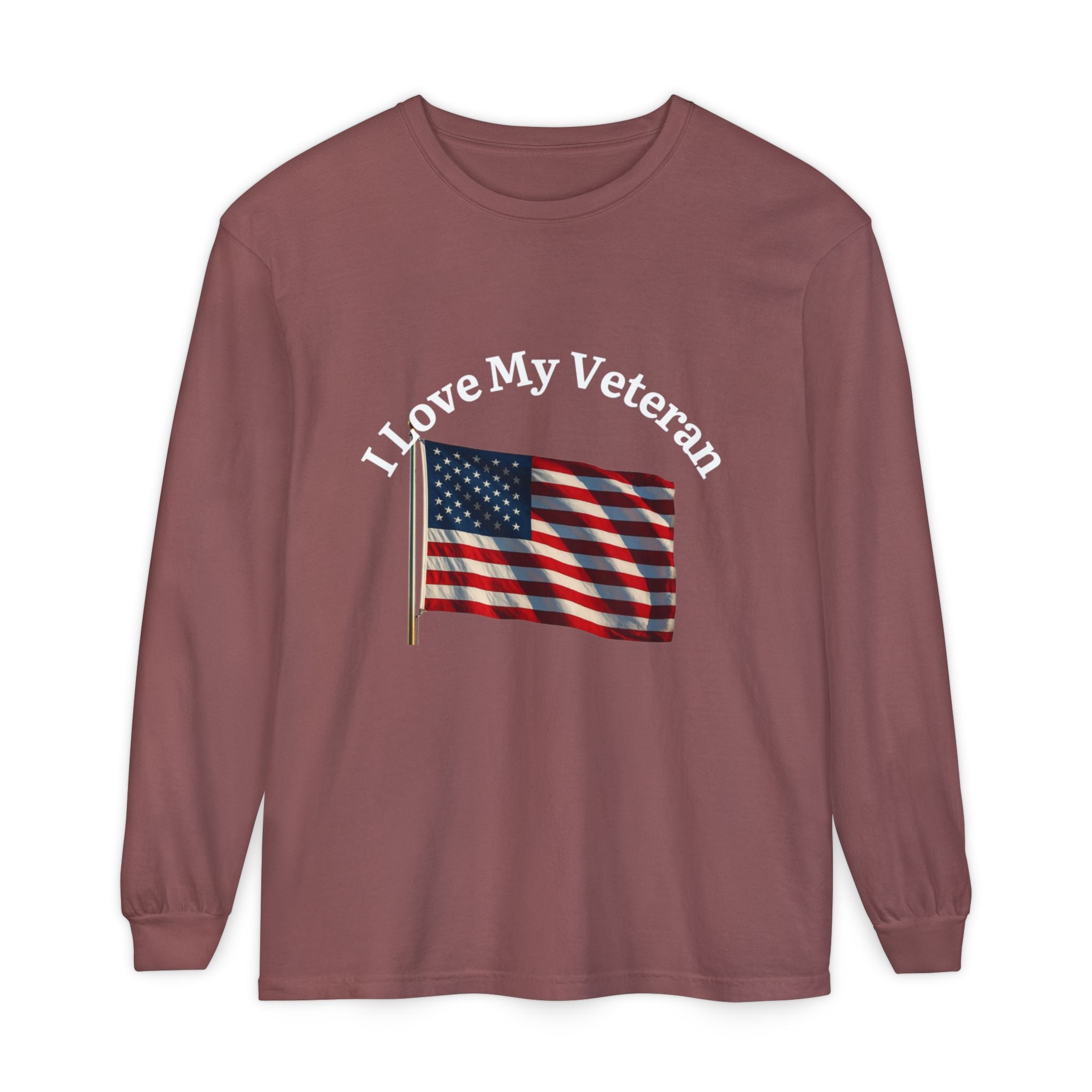 Love My Veteran Long Sleeve T-Shirt