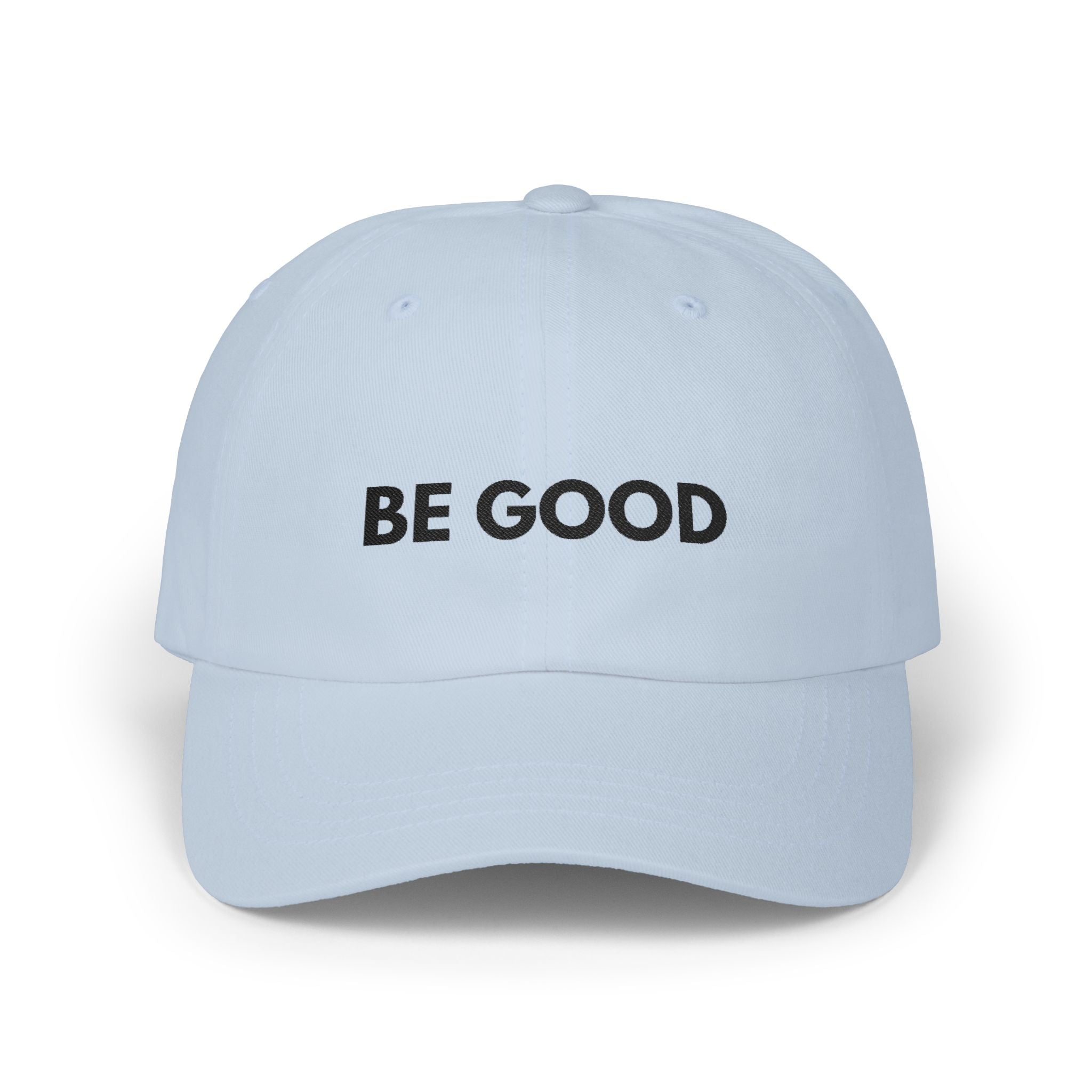 "Be Good" Cap - blk print