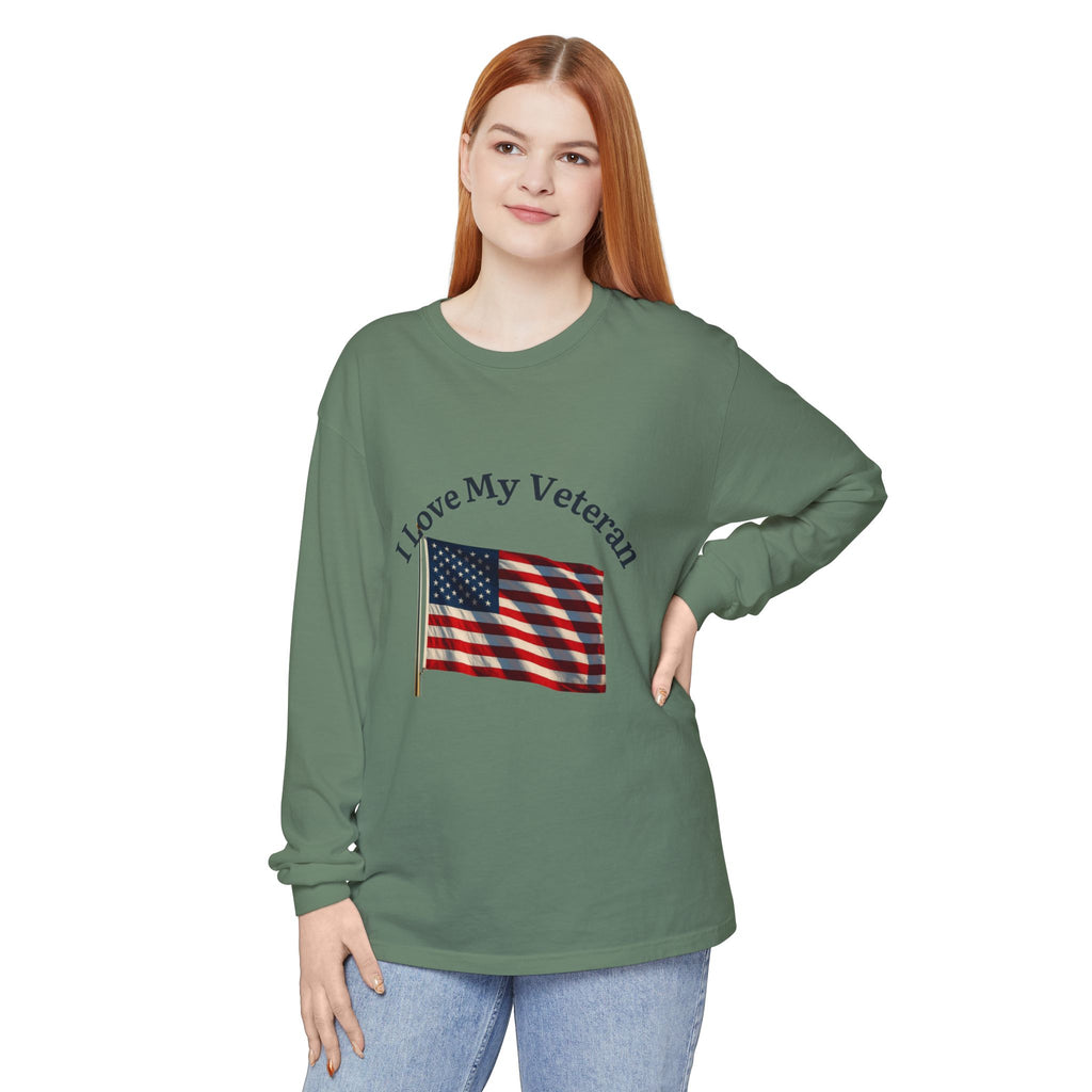 Love My Veteran Long Sleeve T-Shirt