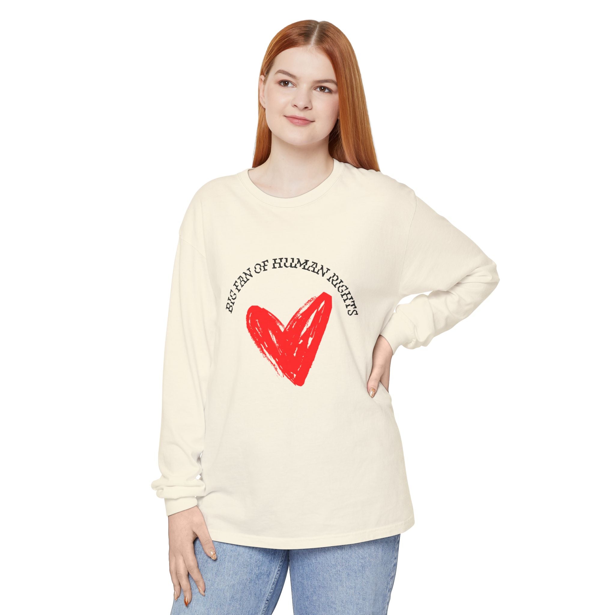 Fan of Human Rights Long Sleeve T-Shirt