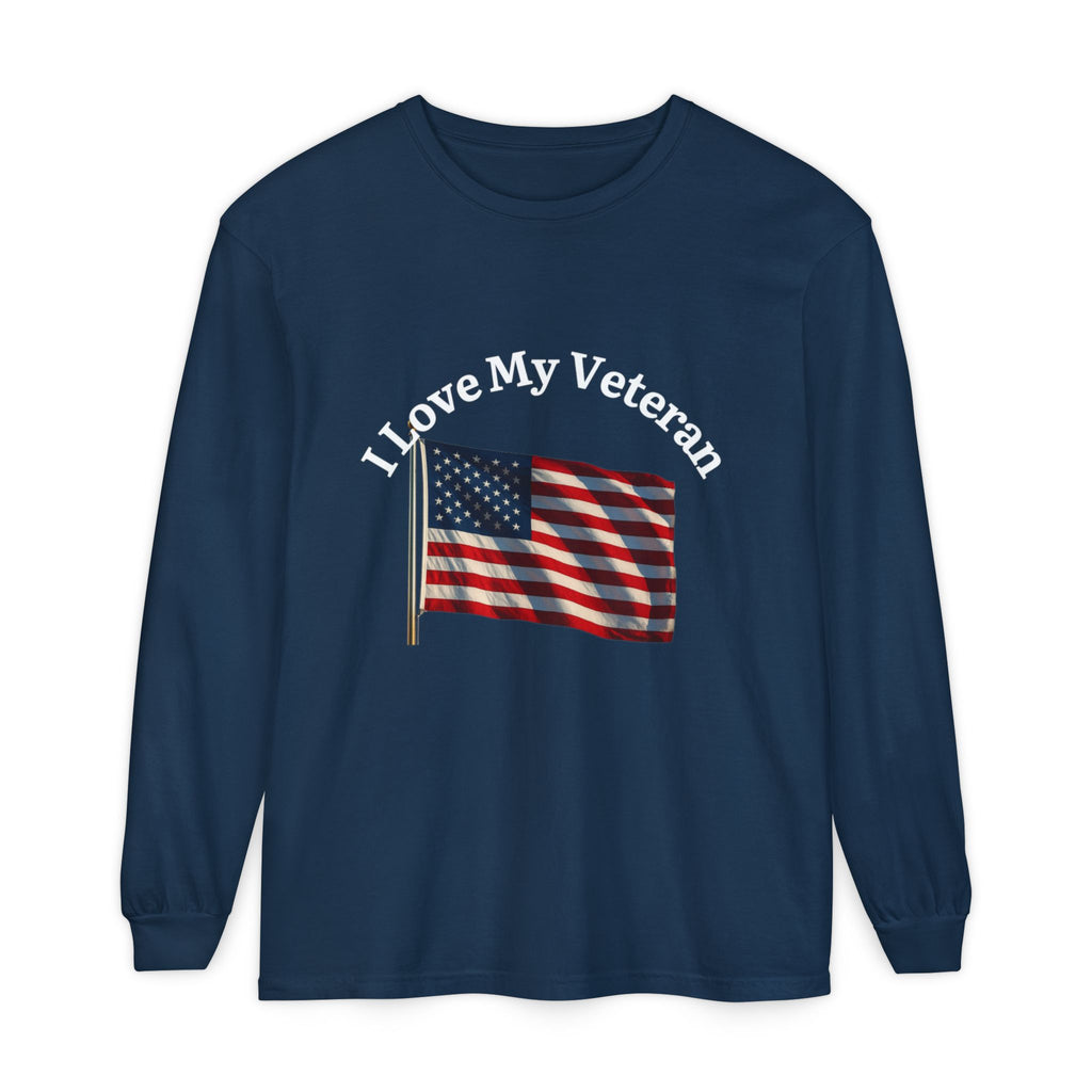 Love My Veteran Long Sleeve T-Shirt