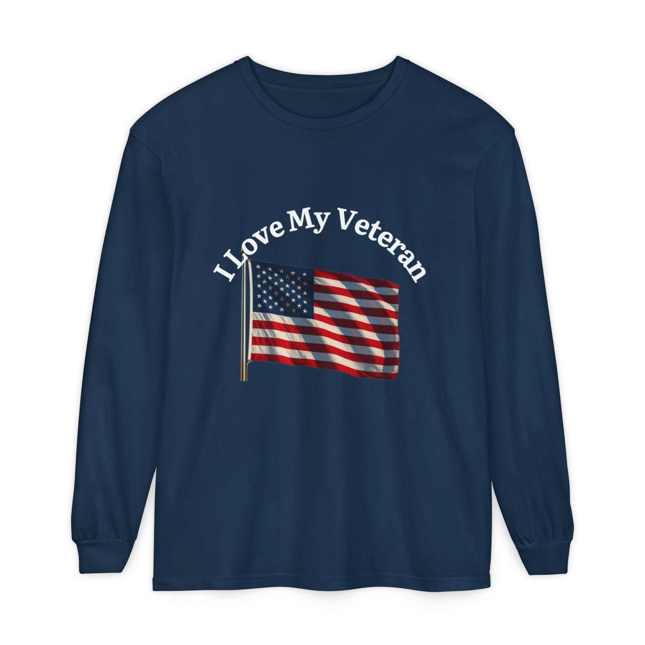 Love My Veteran Long Sleeve T-Shirt