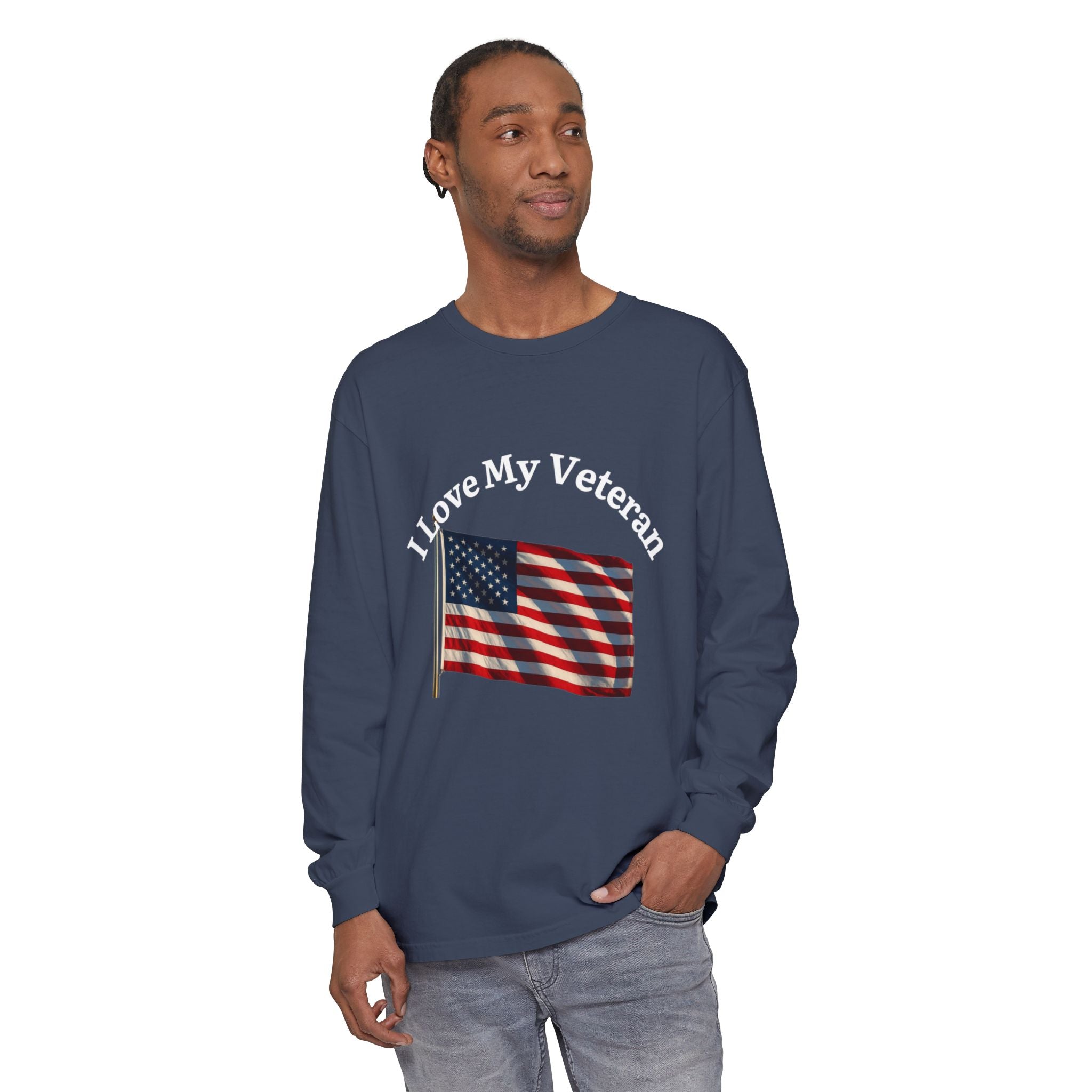 Love My Veteran Long Sleeve T-Shirt
