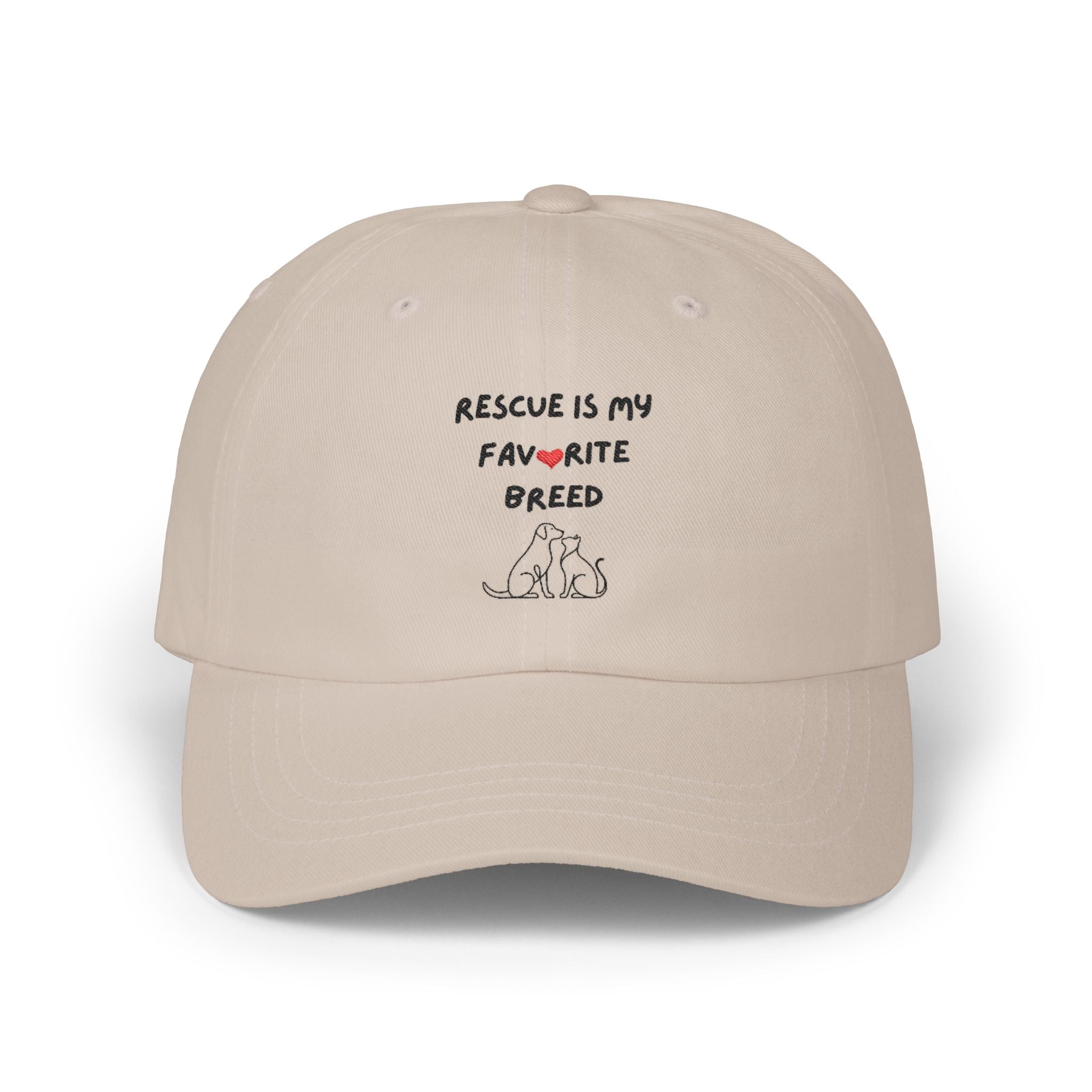 Rescue Fave Breed Classic Dad Cap